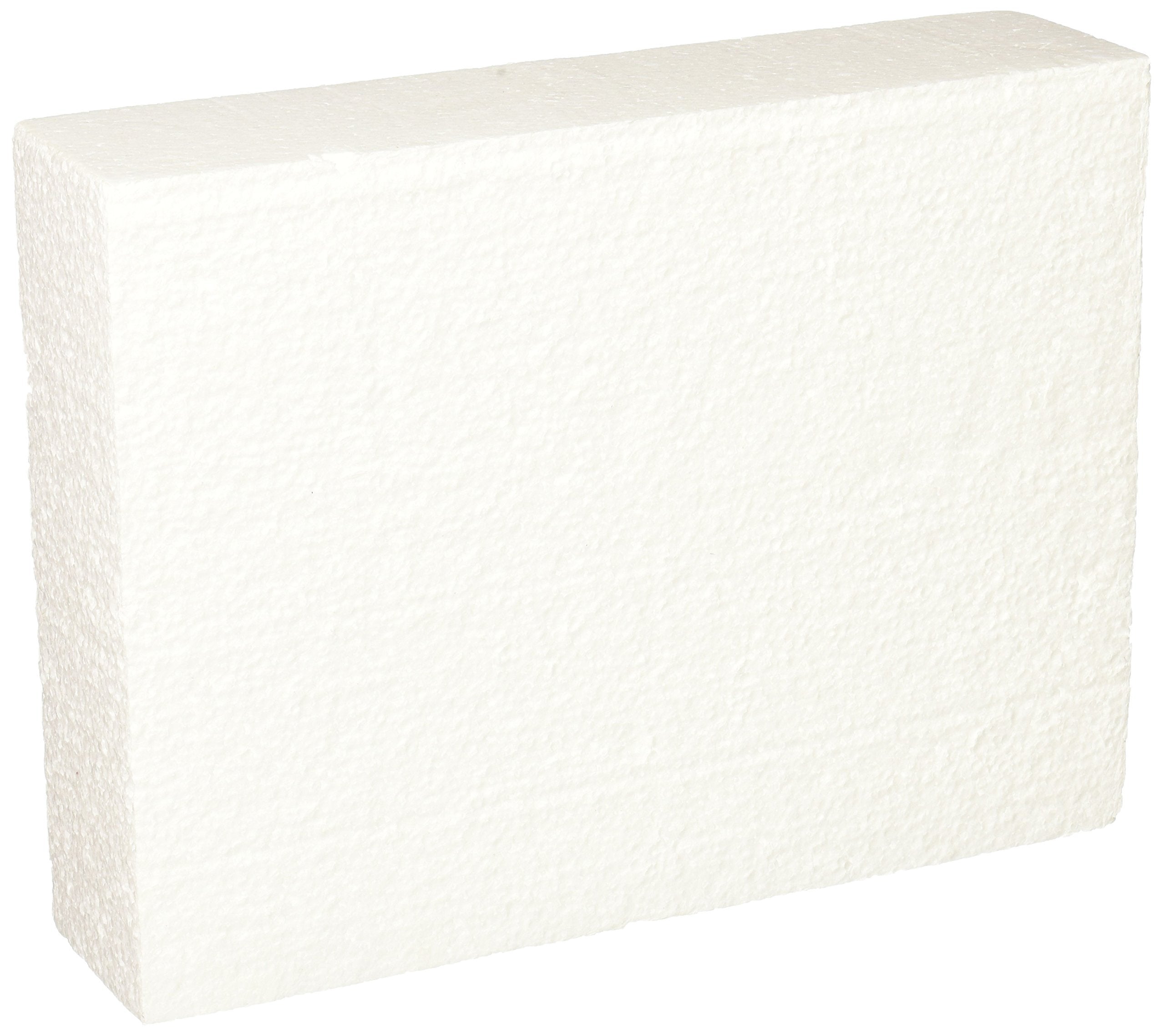 Oasis Supply Dummy Quarter Sheet Cake, 9'' X 12'' X 3'', White