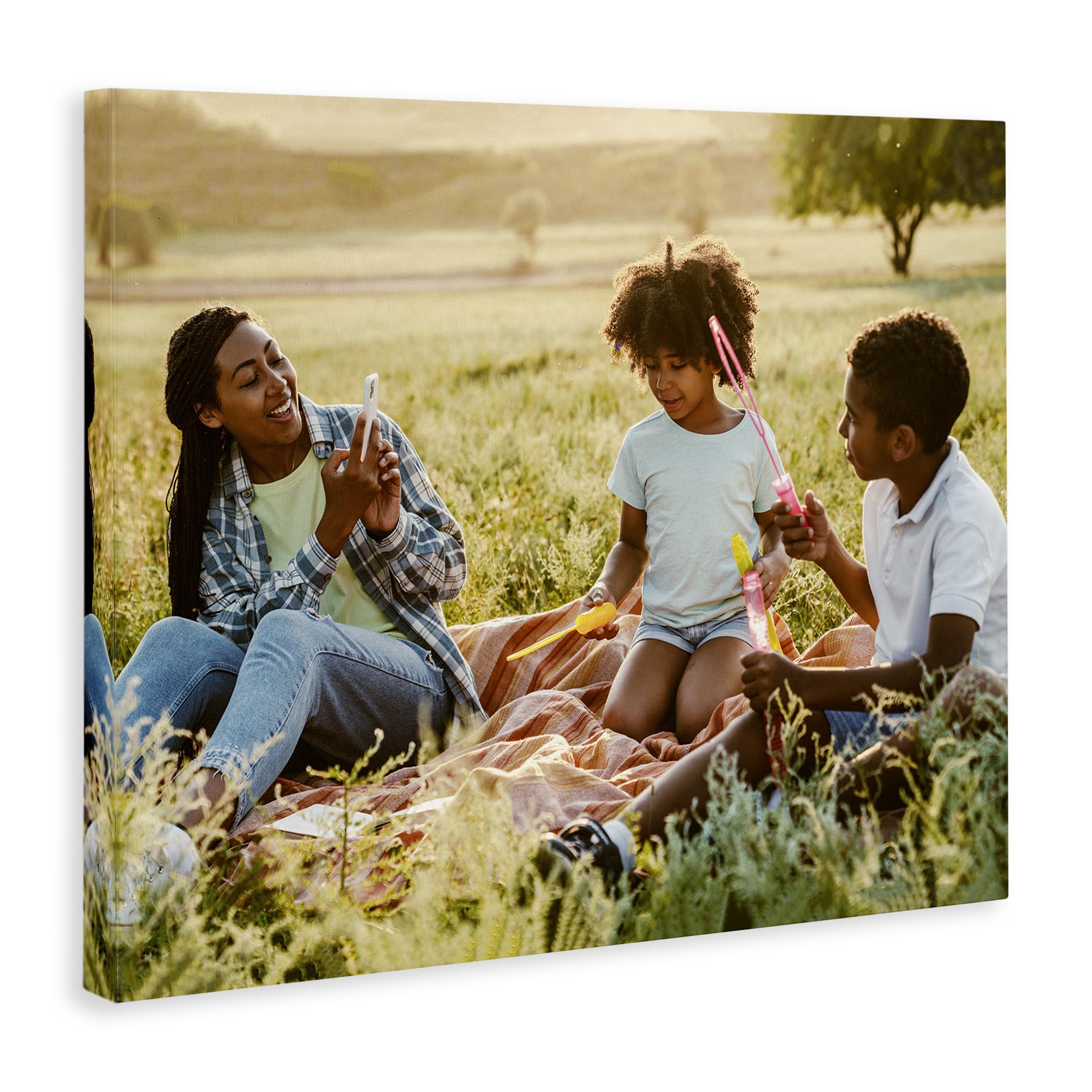 Stupell Industries Personalized Custom Print Rectangular Canvas Wall Art