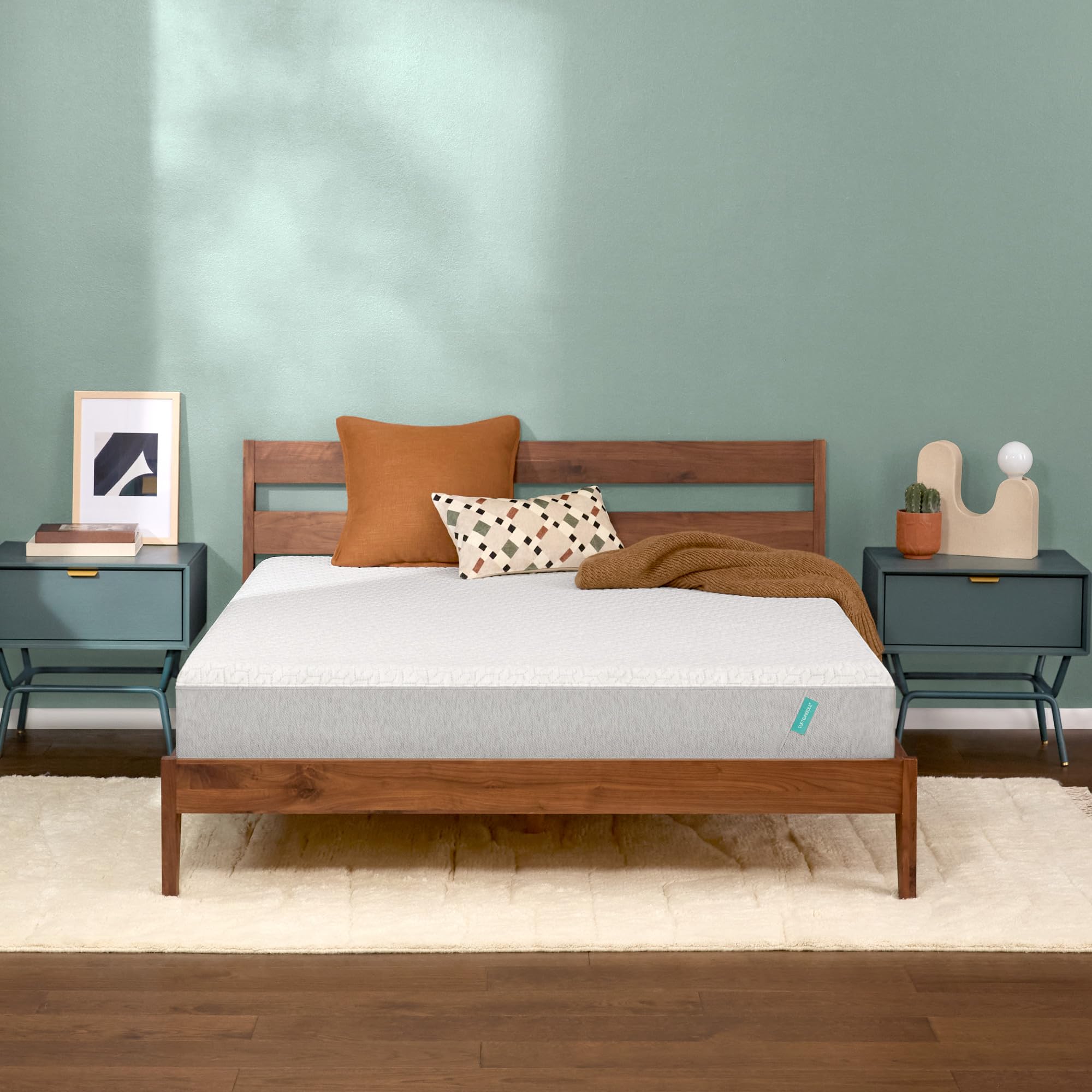 Tuft & Needle Original Medium Queen Size Adaptive Foam Mattress in a Box, Cooling Gel, Pressure Relief, Supportive, 100 Night Tr
