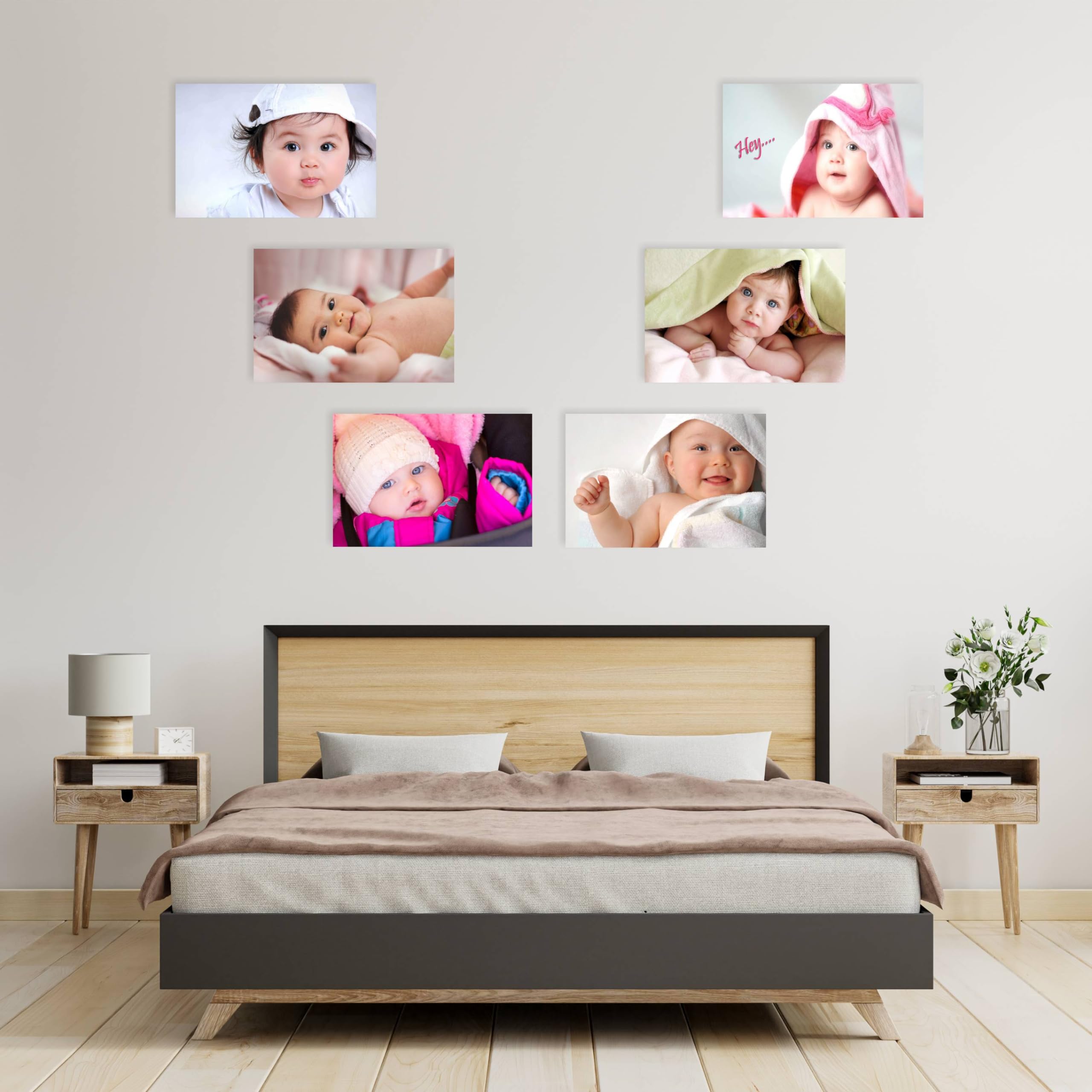 Giant Innovative Bamboo Abstract Poster, Multicolour, Large