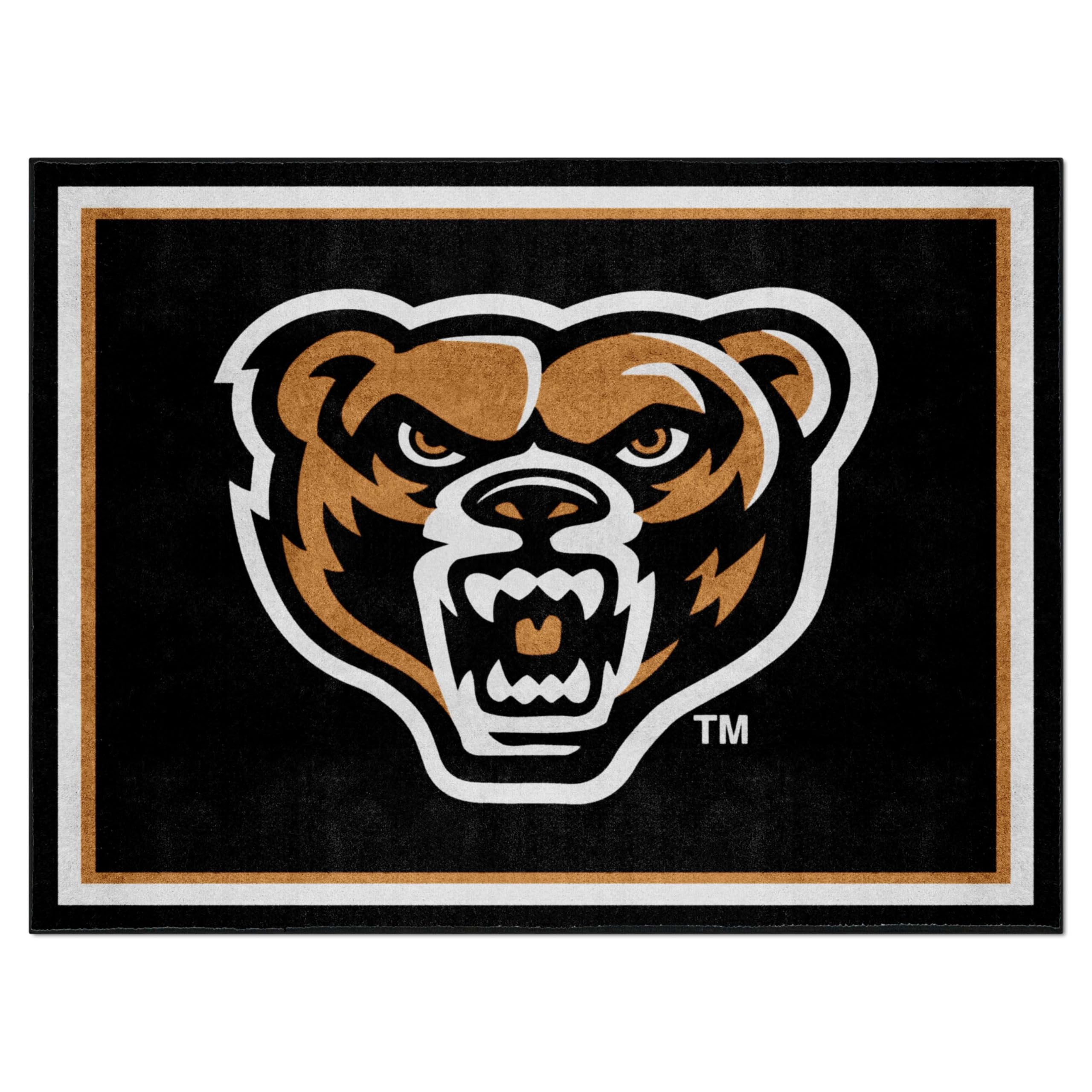FANMATS Oakland University 8x10 Rug 87x117