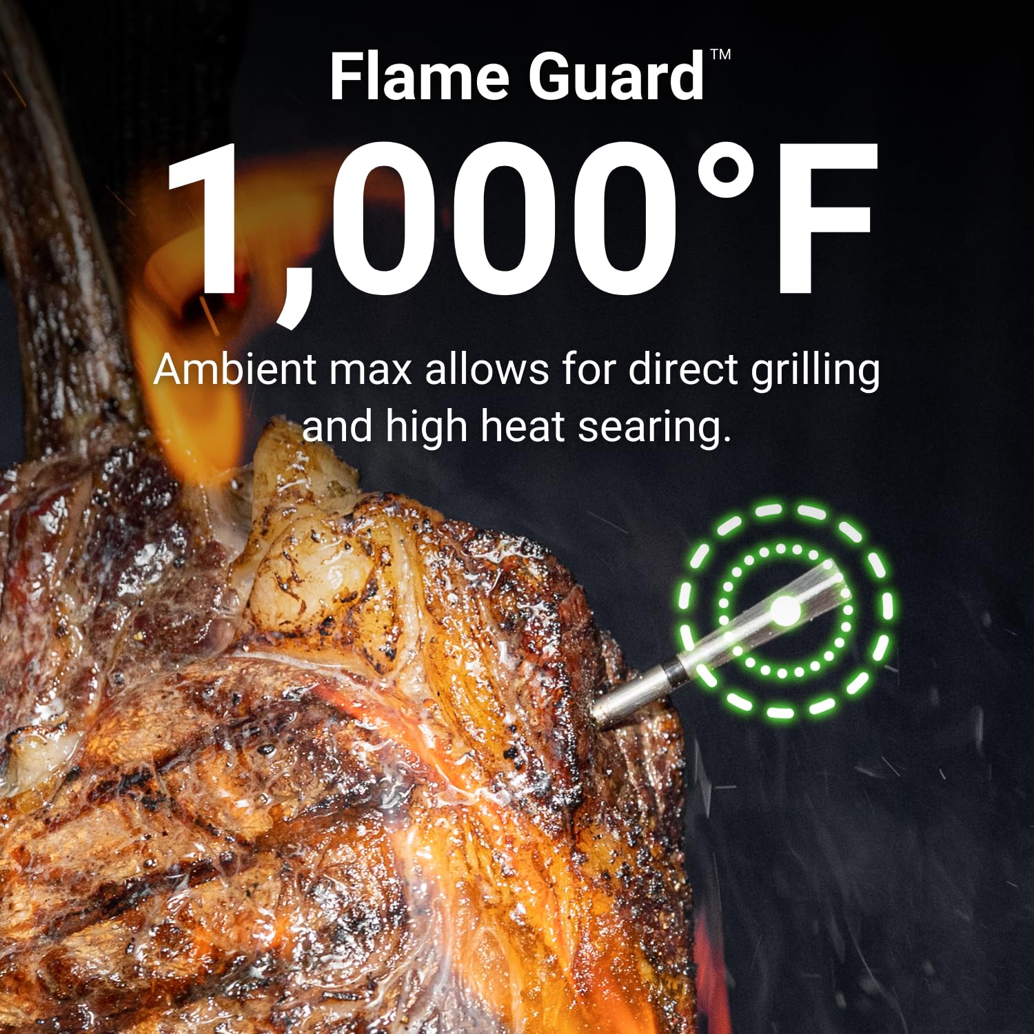 [New] Meater 2 Plus: Open Flame Grilling 1000F, Wireless Smart Meat Thermometer, Extra Long Bluetooth Range, 100% Waterproof, Mu