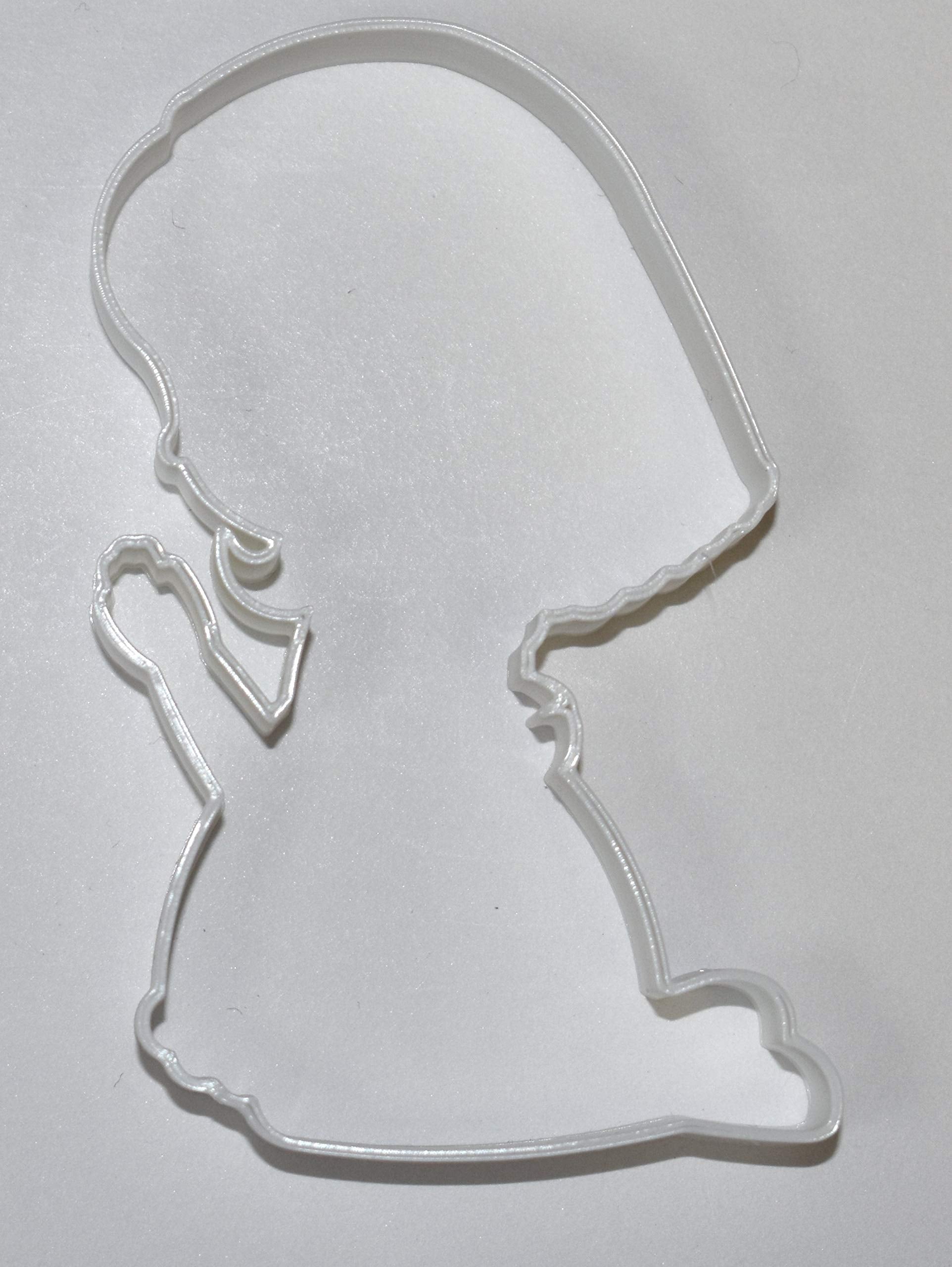 First Communion Girl Holy Eucharist Cookie Cutter Made In Usa Pr677