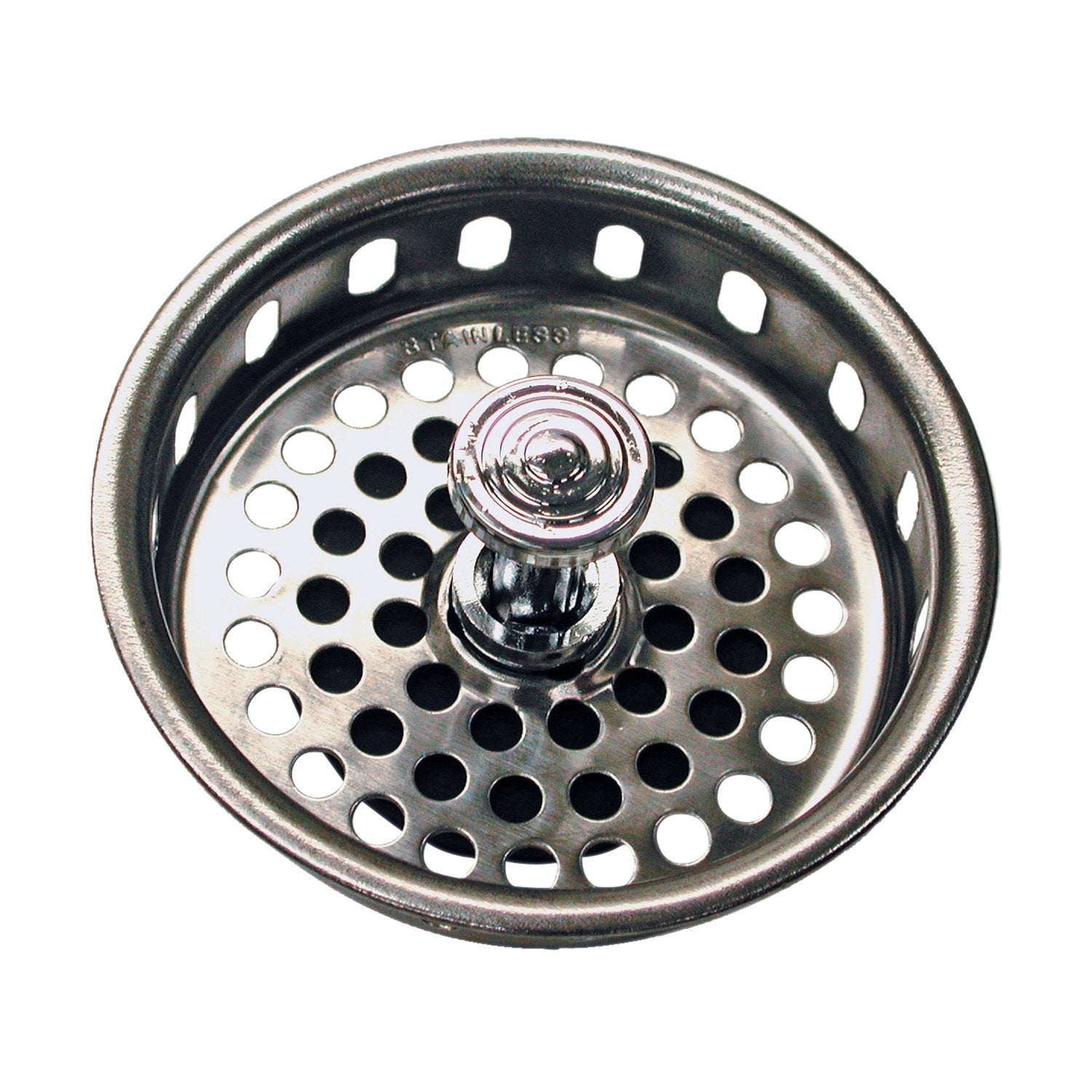 Danco 51275 Basket Strainer, 3-1/4'', Chrome