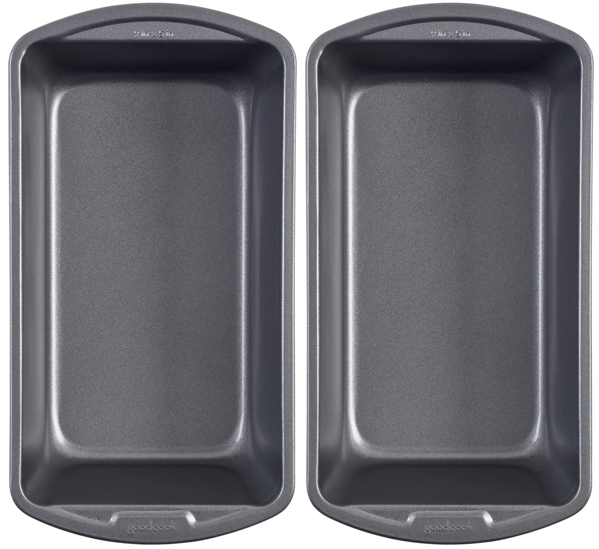 Good Cook 9 X 5 Steel Loaf Pan, 2Pk