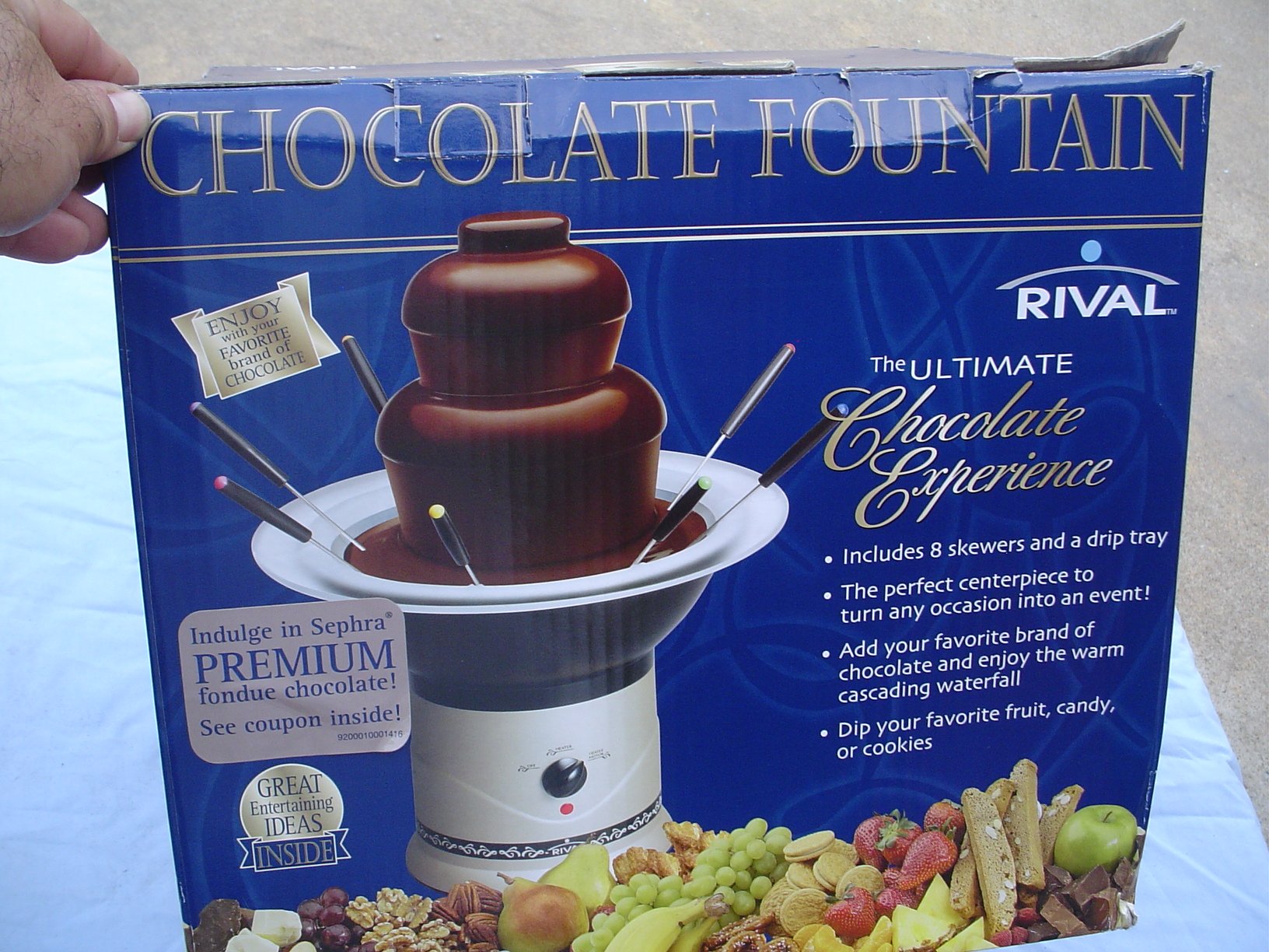 Rival CFF5-CHP Chocolate Fountain