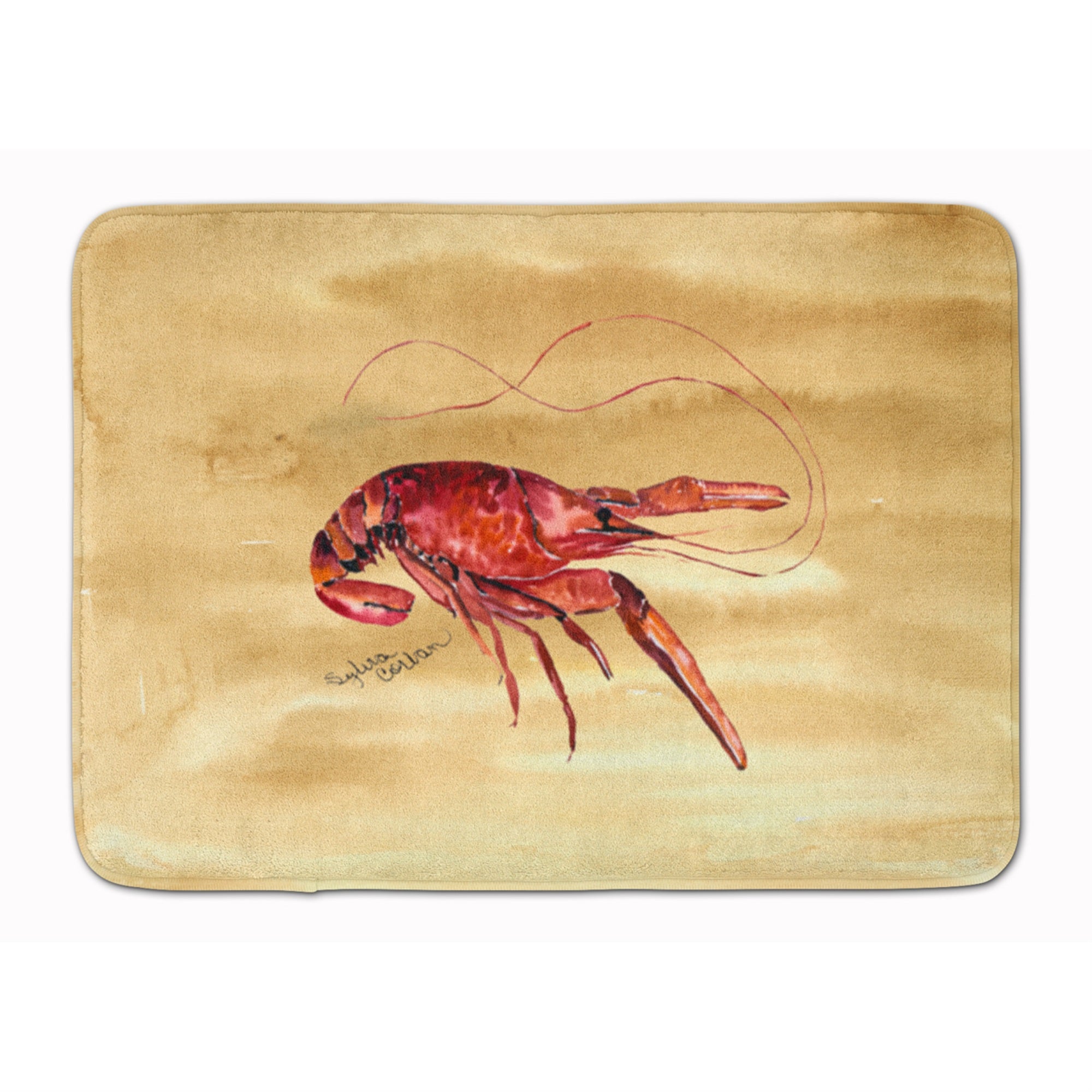'Caroline'S Treasures Crawfish Floor Mat, 19'''' X 27'''', Multicolor''