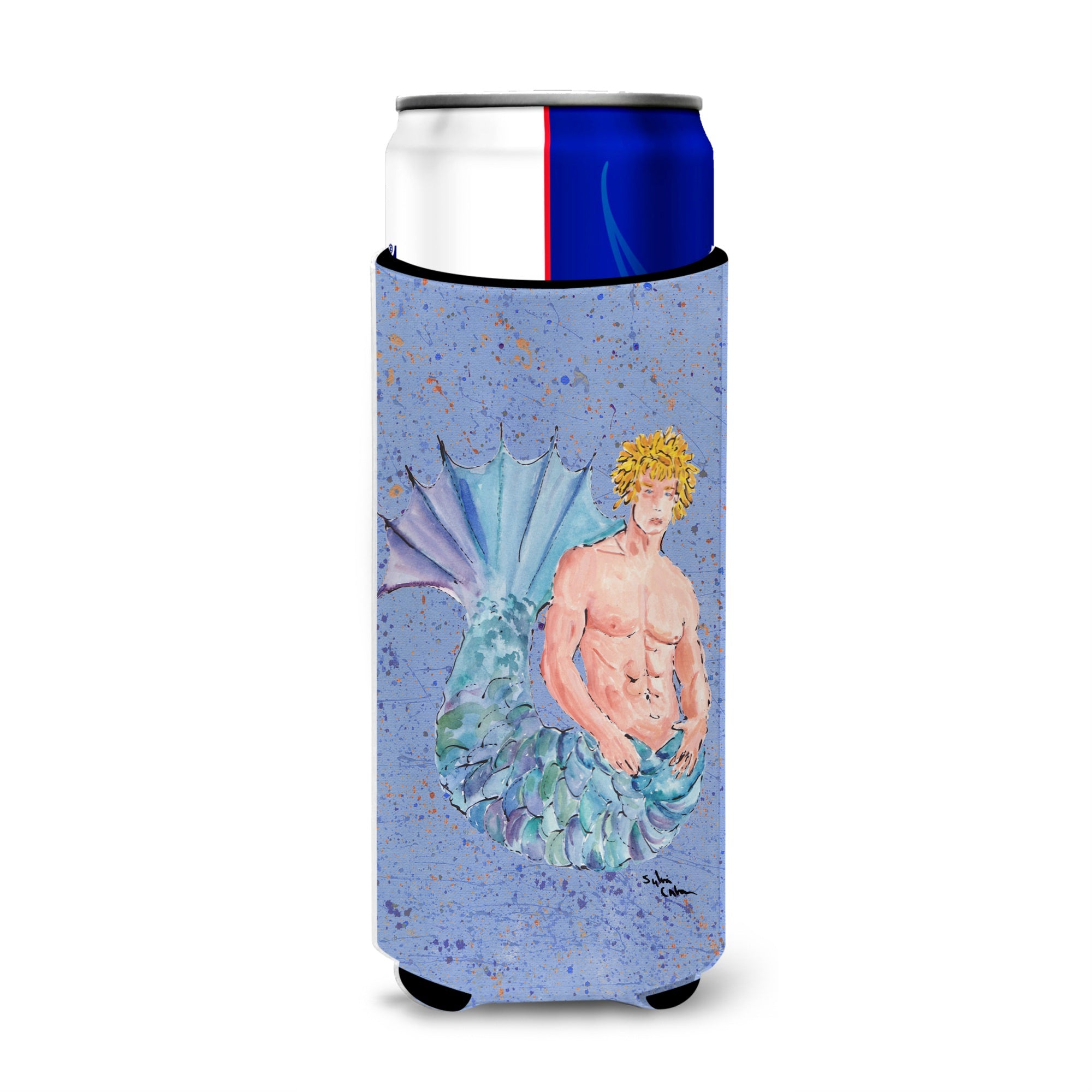 Blonde Merman Ultra Beverage Insulators For Slim Cans 8347Muk