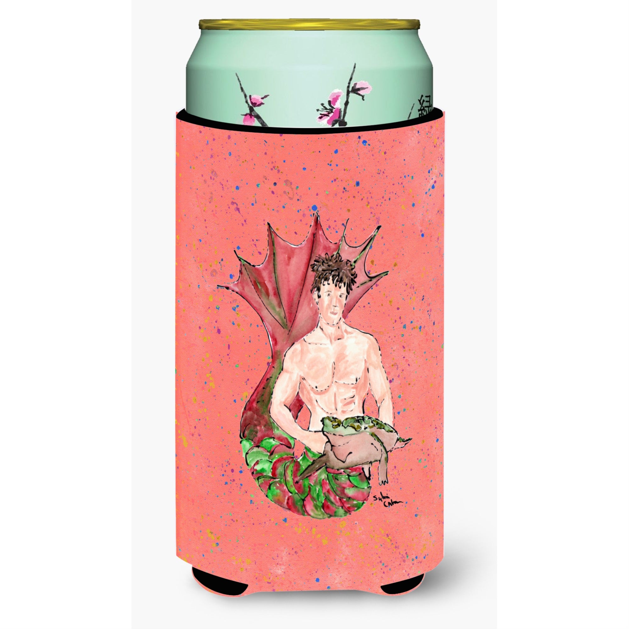 Merman Merman  Tall Boy Beverage Insulator Beverage Insulator Hugger