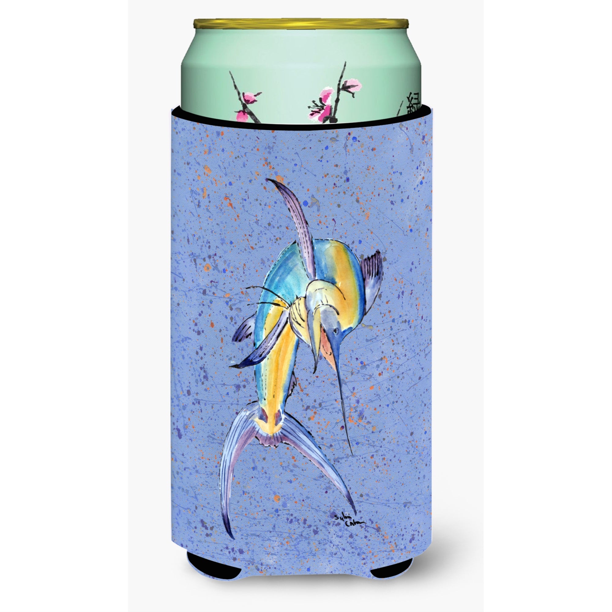 Fish Marlin  Tall Boy Beverage Insulator Beverage Insulator Hugger