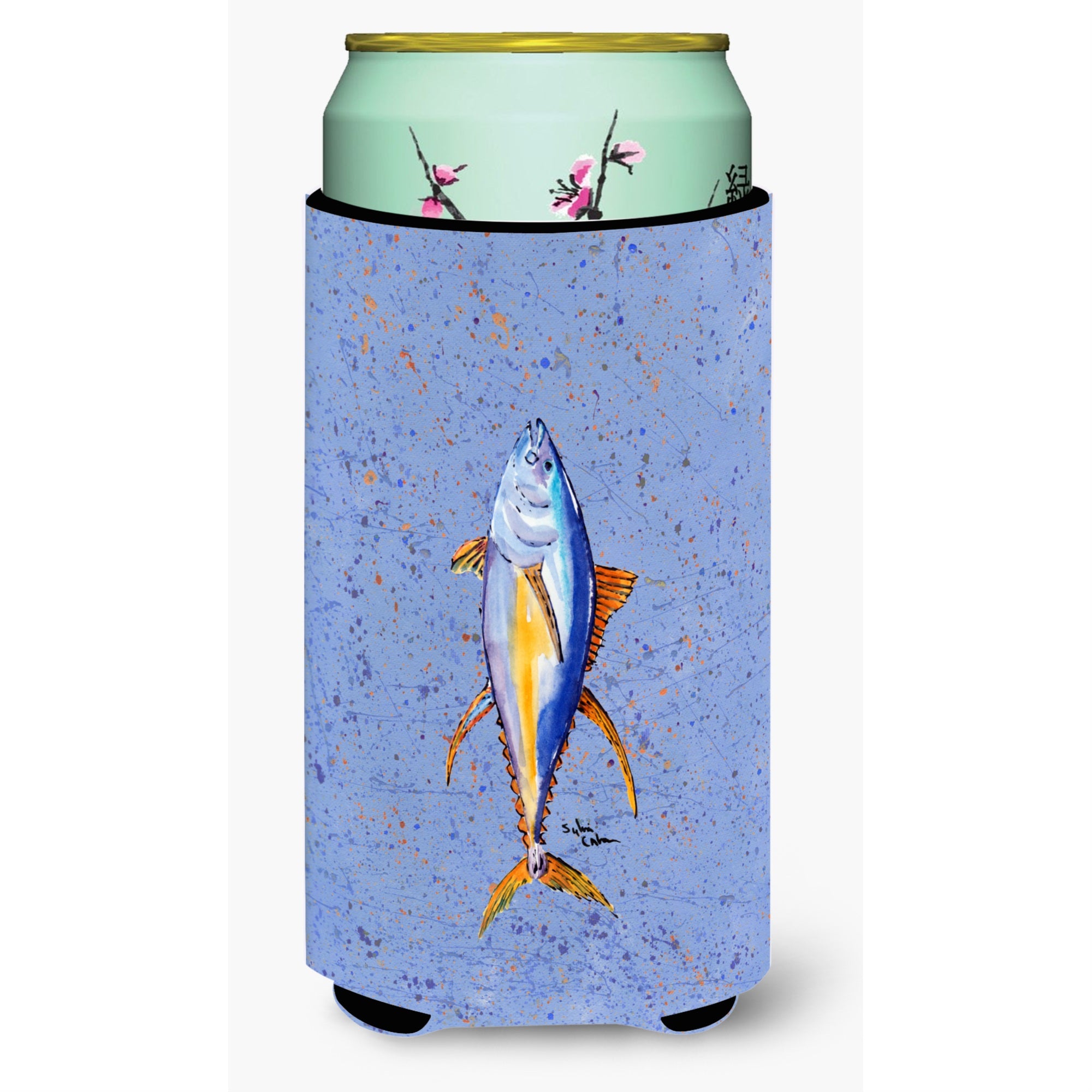 Fish Tuna  Tall Boy Beverage Insulator Beverage Insulator Hugger