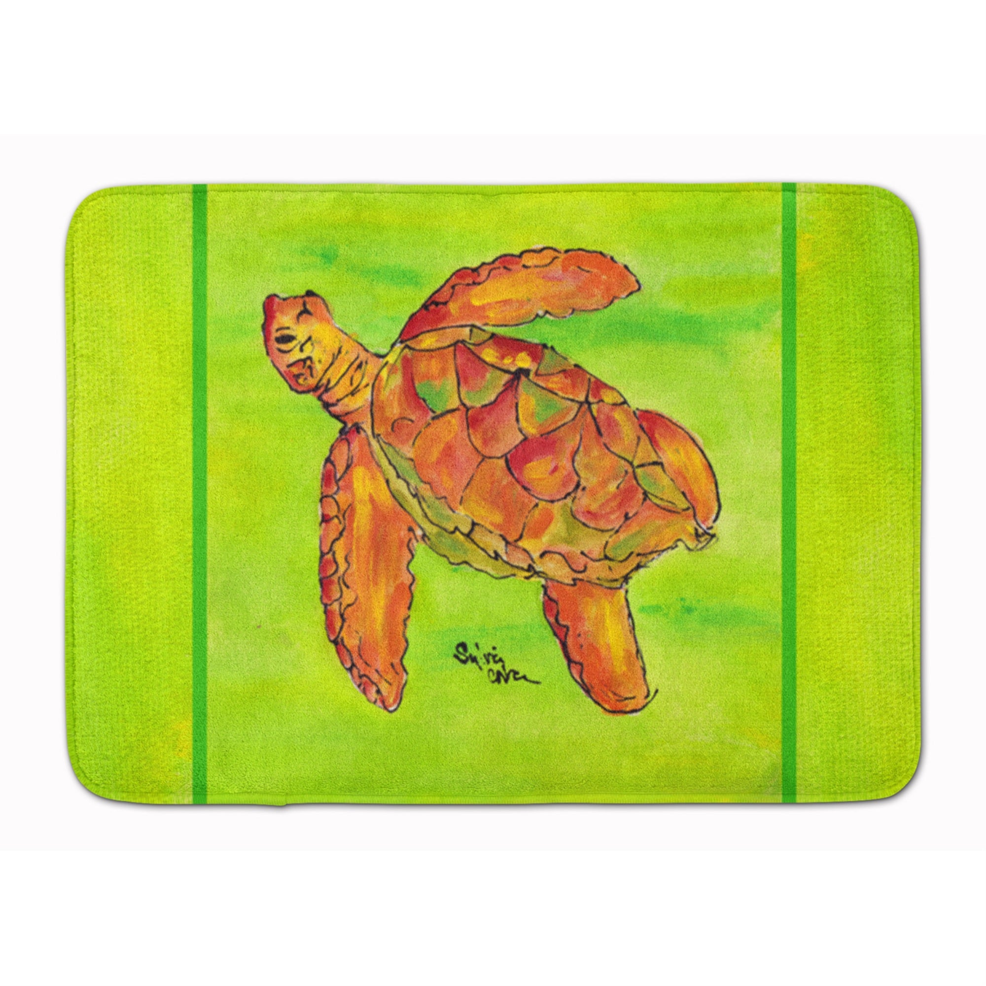 'Caroline'S Treasures Turtle Floor Mat, 19'''' X 27'''', Multicolor''