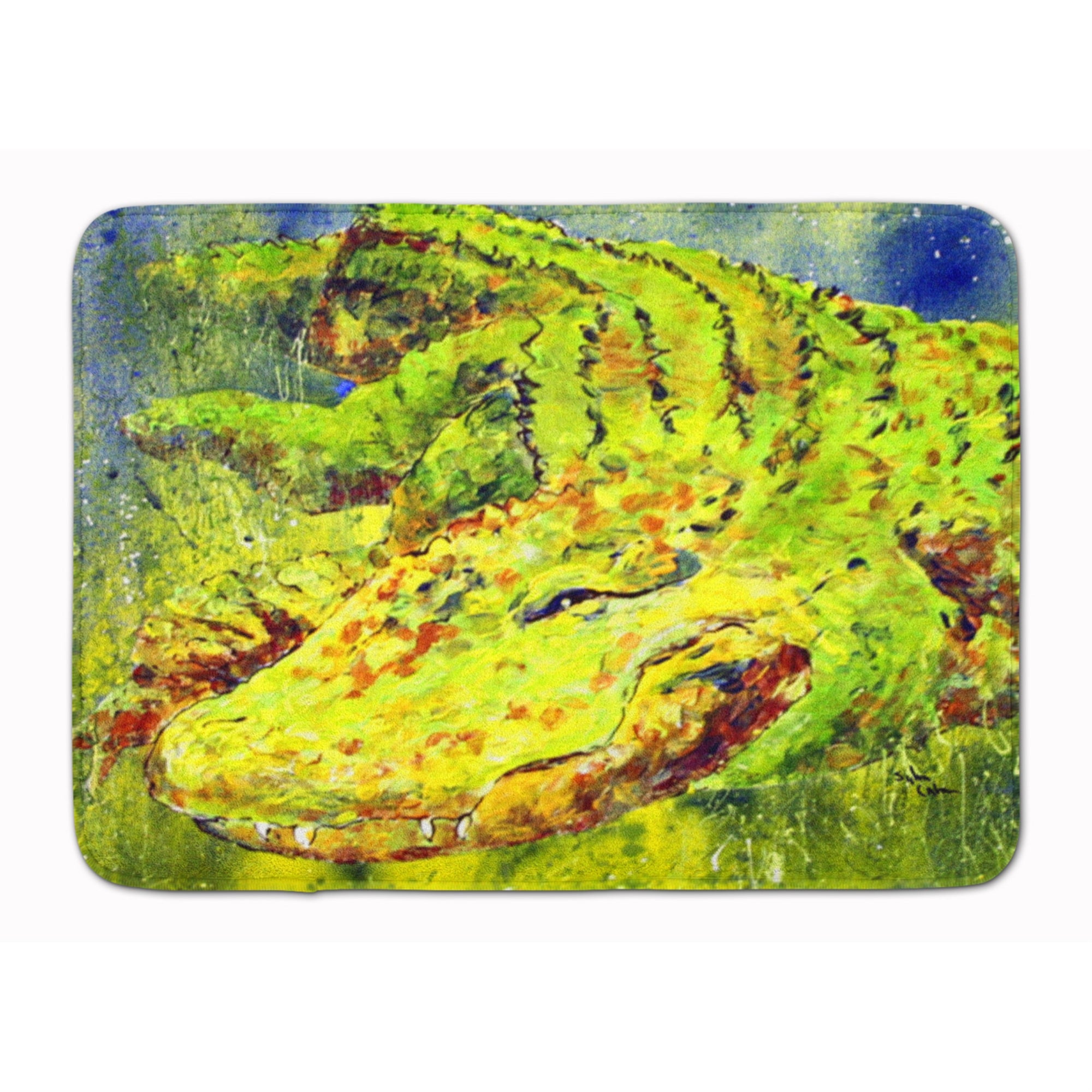 'Caroline'S Treasures Alligator Floor Mat, 19'''' X 27'''', Multicolor''