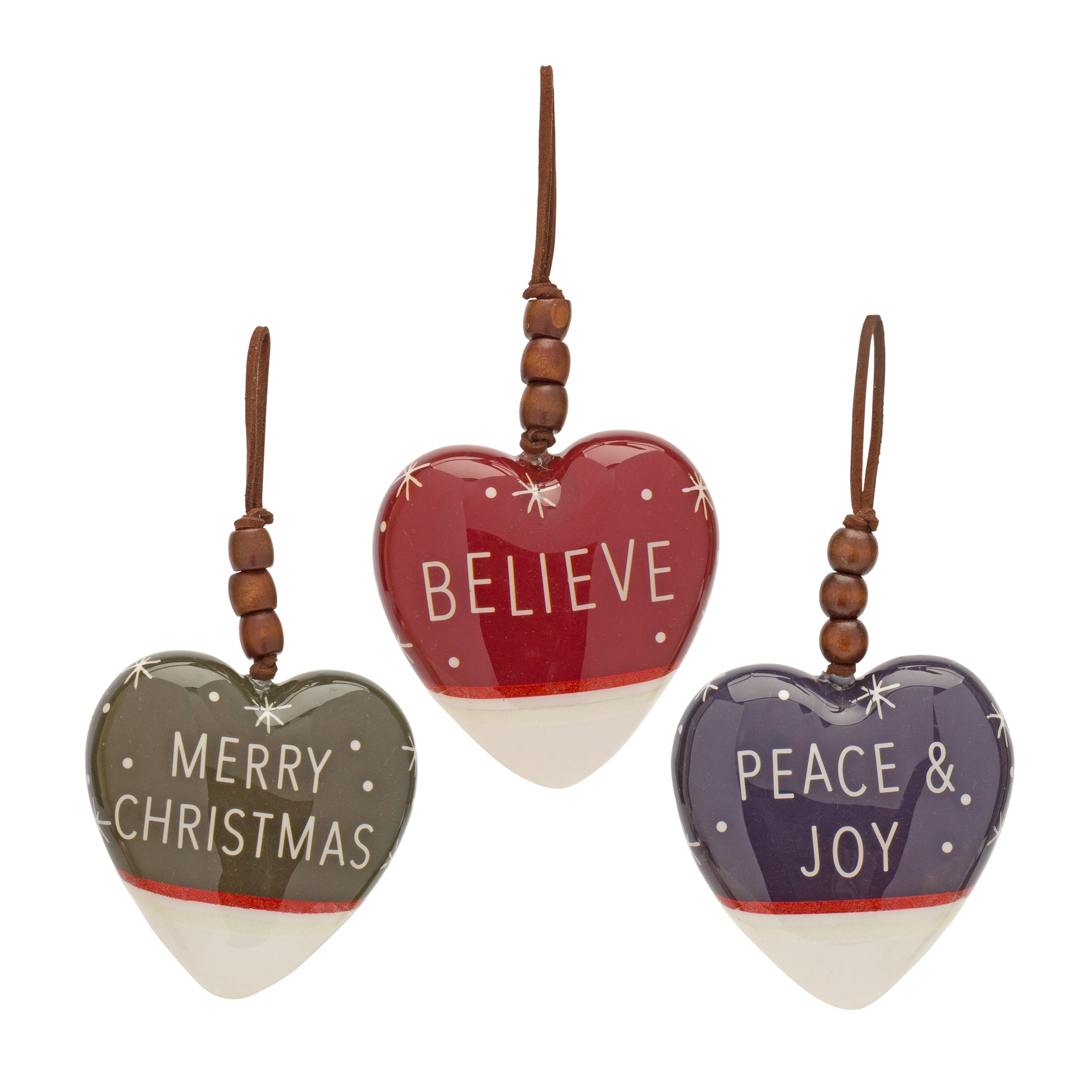 Heart Ornament (Set of 12) 4.75H Foam