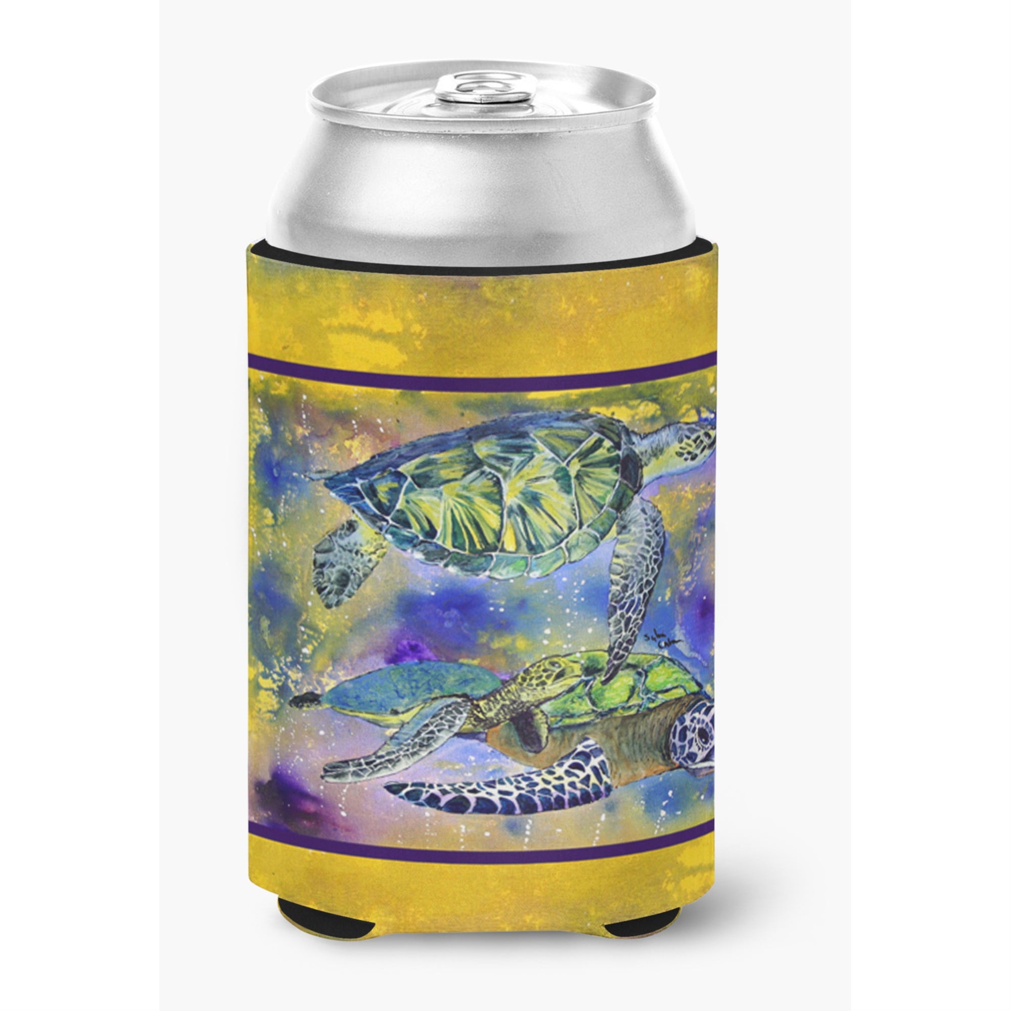 Turtle Can Or Bottle Beverage Insulator Hugger