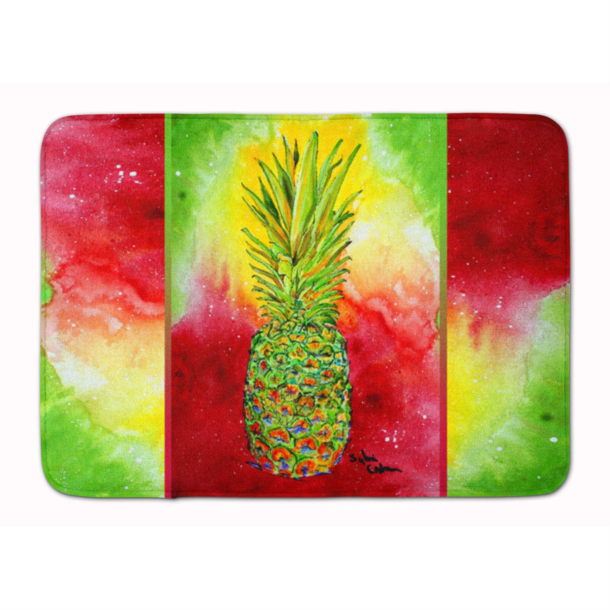 'Caroline'S Treasures Pineapple Floor Mat, 19'''' X 27'''', Multicolor''