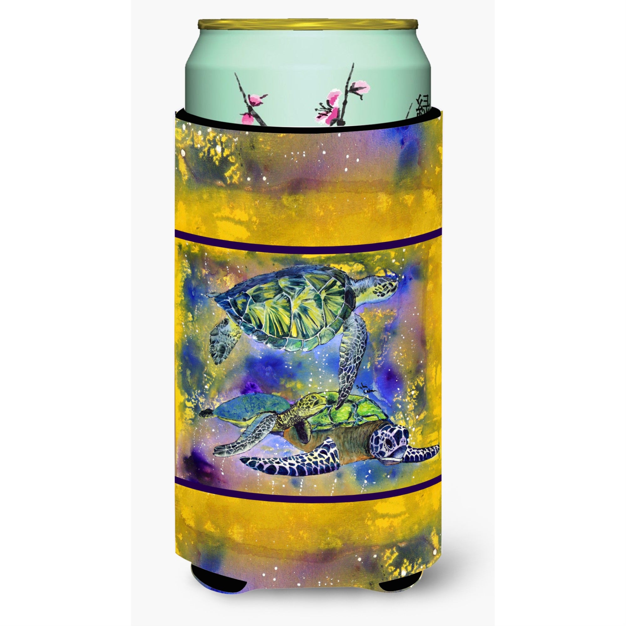 Turtle  Tall Boy Beverage Insulator Beverage Insulator Hugger