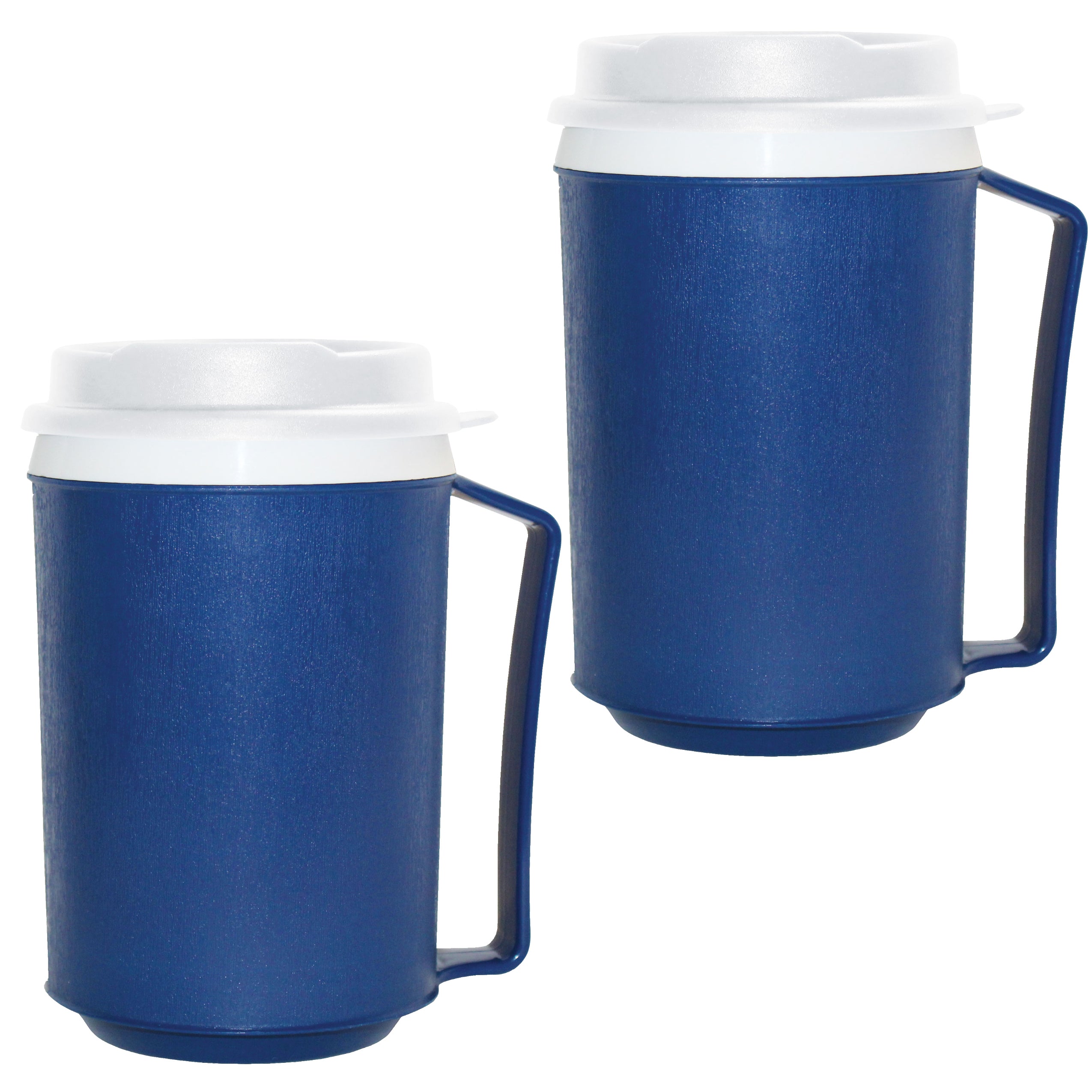 12oz Mug with Tumbler Lid  Weighted  2 Pack