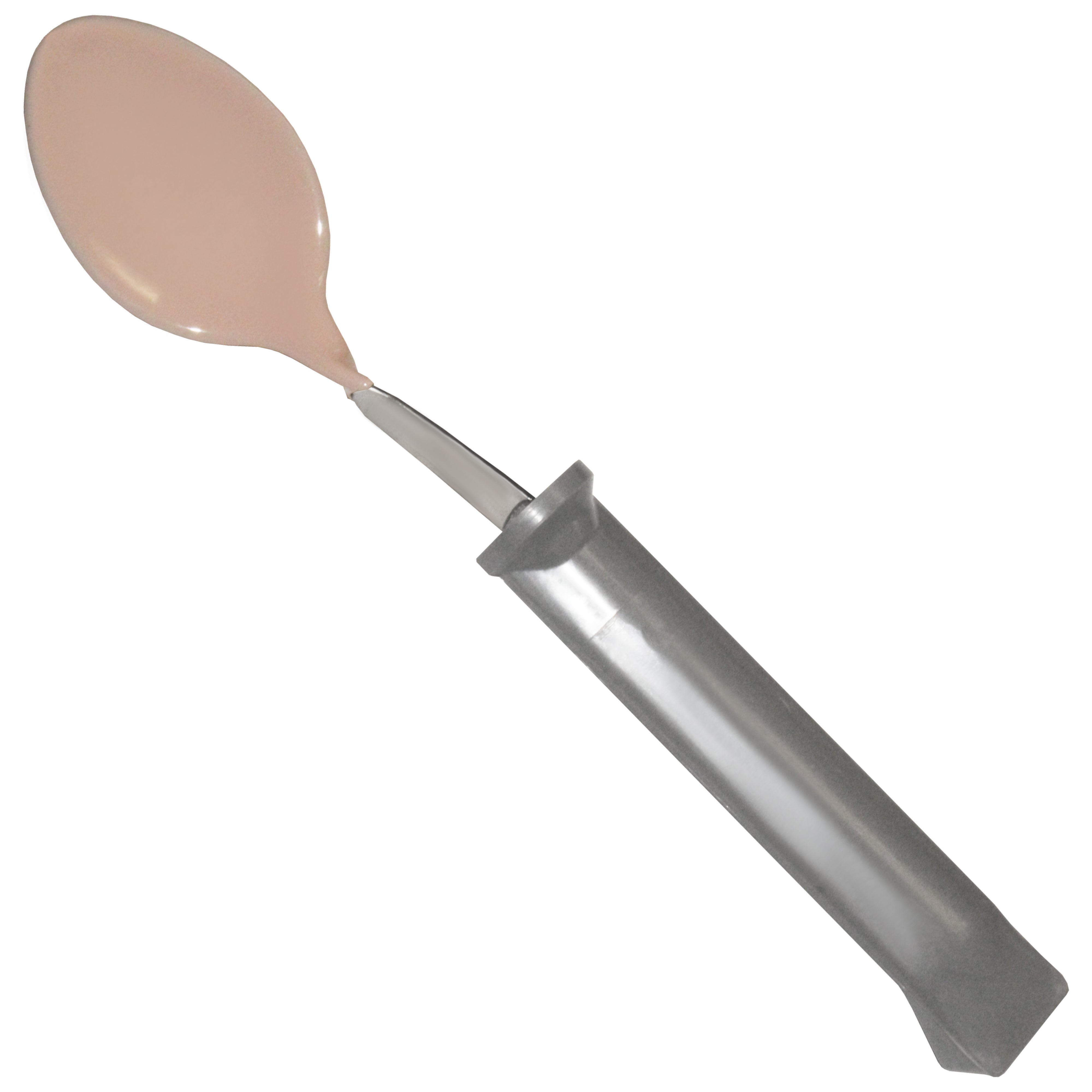 Plastic Handle Teaspoon - Coated