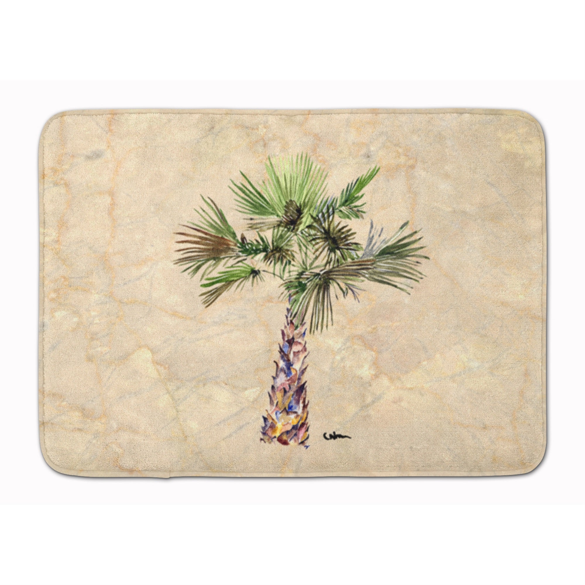 'Caroline'S Treasures Palm Tree Floor Mat, 19'''' X 27'''', Multicolor''