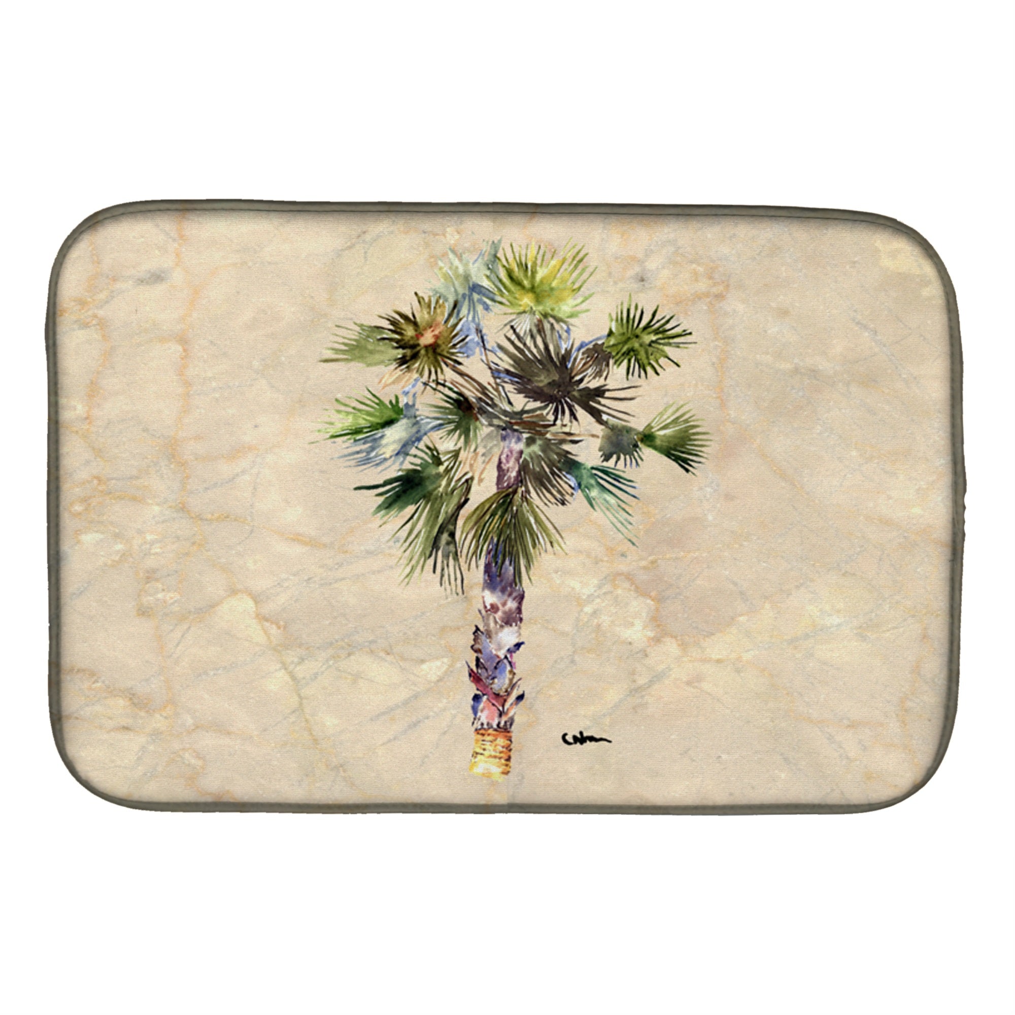 'Caroline'S Treasures 8481Ddm Dish Drying Mat, 14'''' X 21'''', Multicolor''