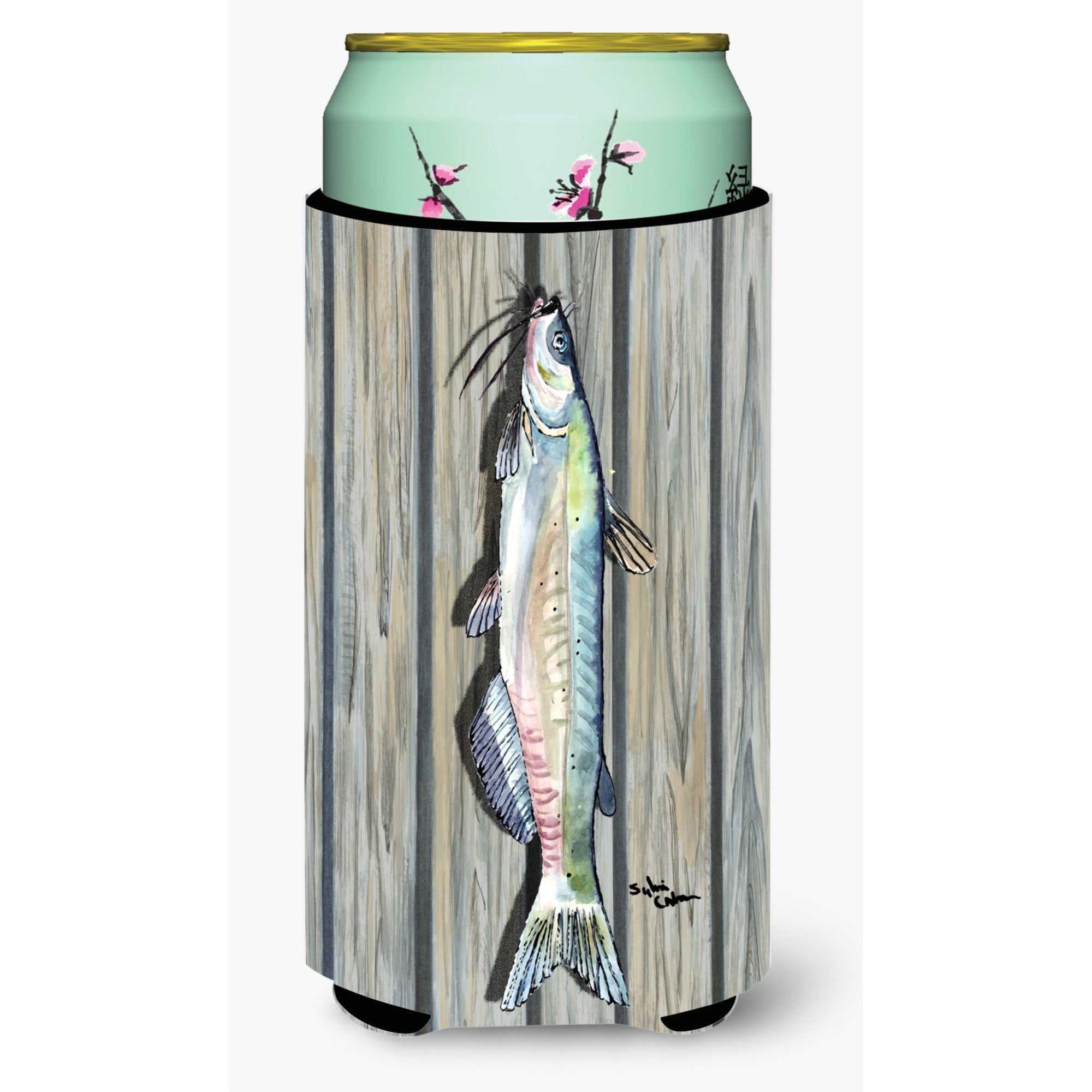 Fish Catfish  Tall Boy Beverage Insulator Beverage Insulator Hugger