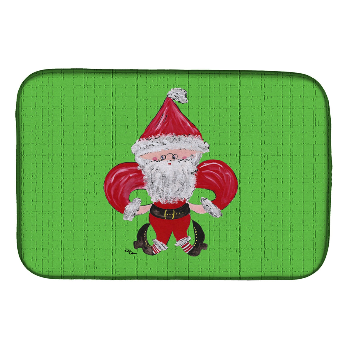 'Caroline'S Treasures 8500Ddm Dish Drying Mat, 14'''' X 21'''', Multicolor''