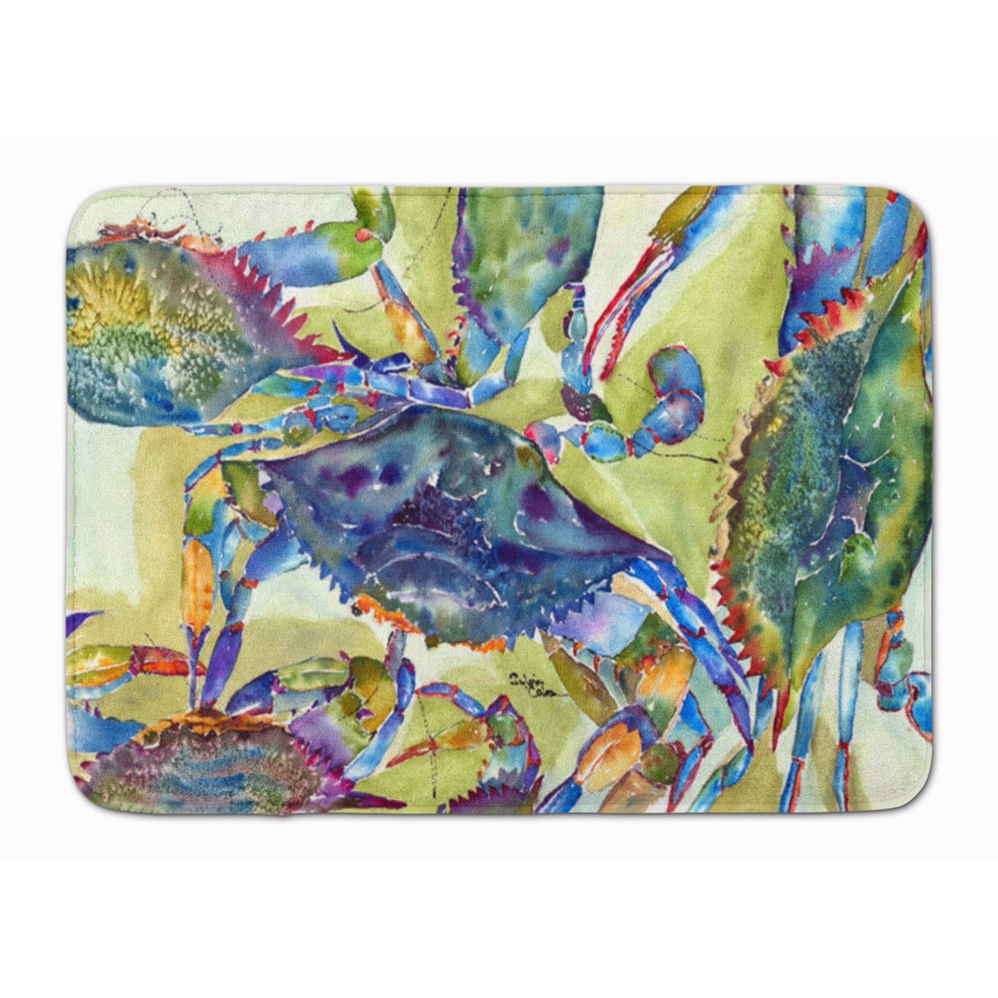 'Caroline'S Treasures Crab All Over Floor Mat, 19'''' X 27'''', Multicolor''