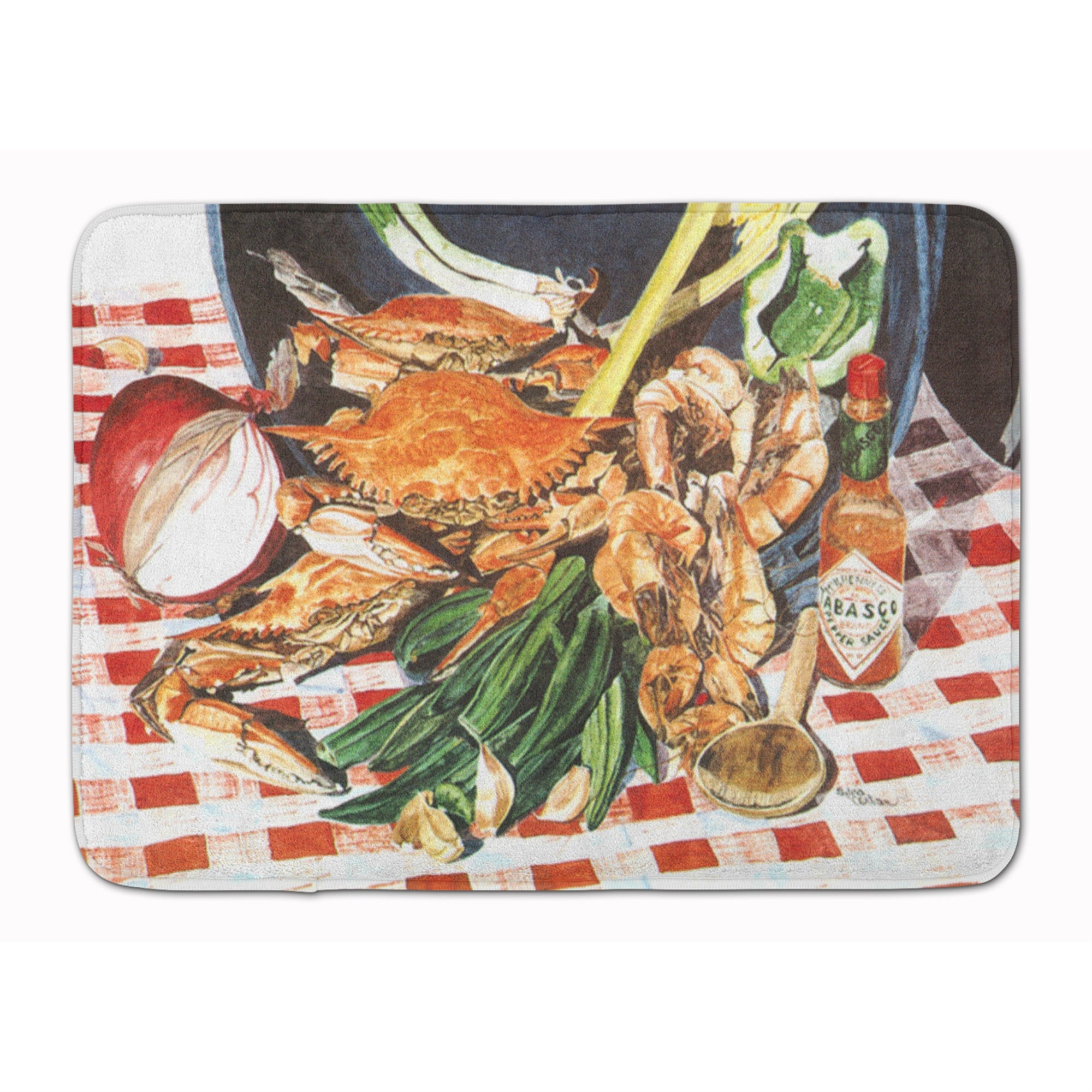 'Caroline'S Treasures Crab Boil Floor Mat, 19'''' X 27'''', Multicolor''