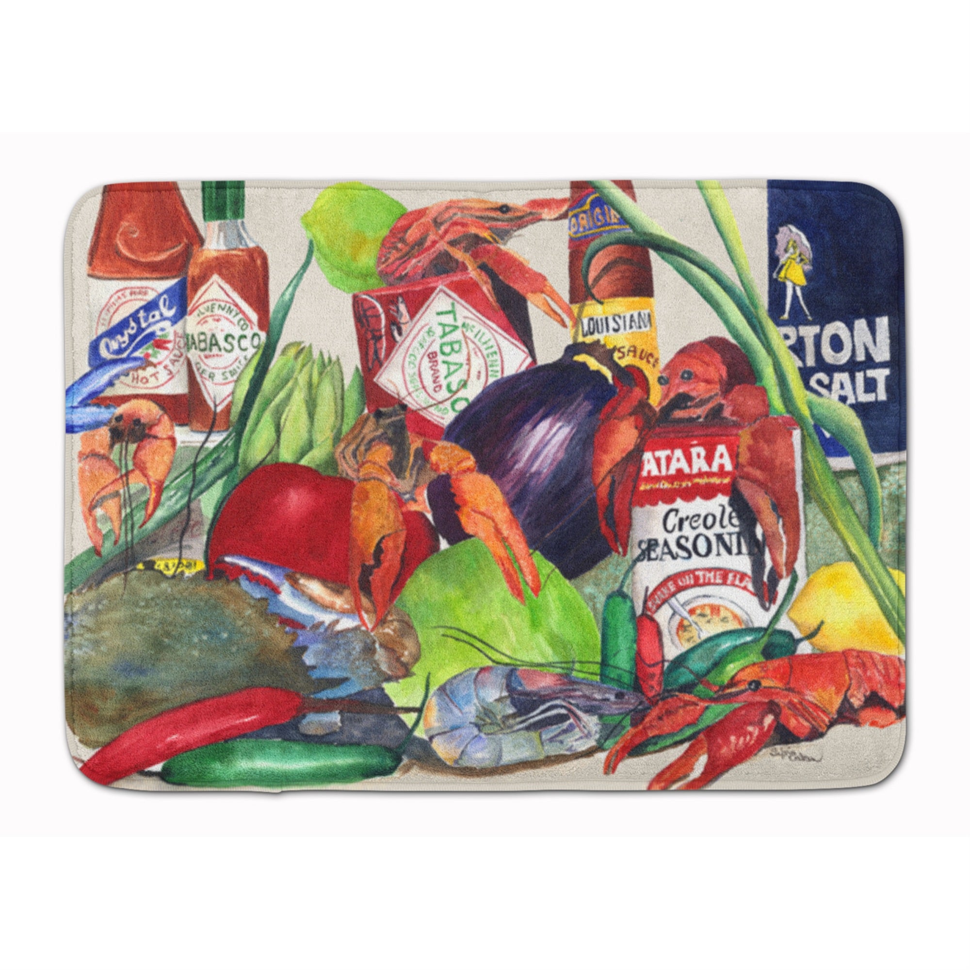 'Caroline'S Treasures Louisana Spices Floor Mat, 19'''' X 27'''', Multicolor''