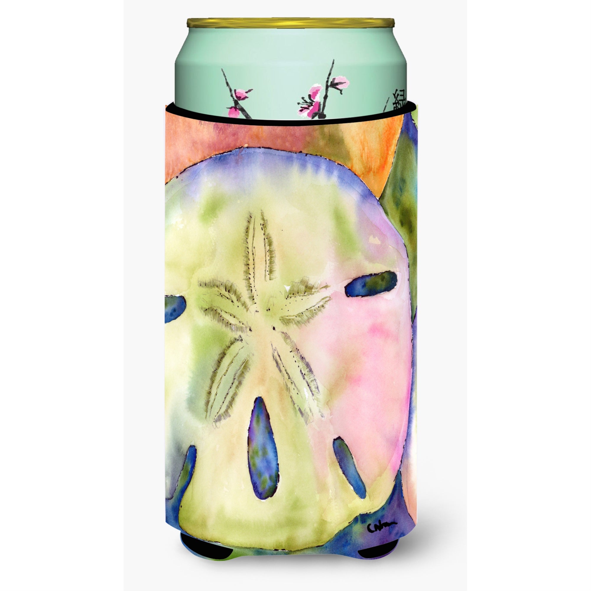 Sand Dollar  Tall Boy Beverage Insulator Beverage Insulator Hugger