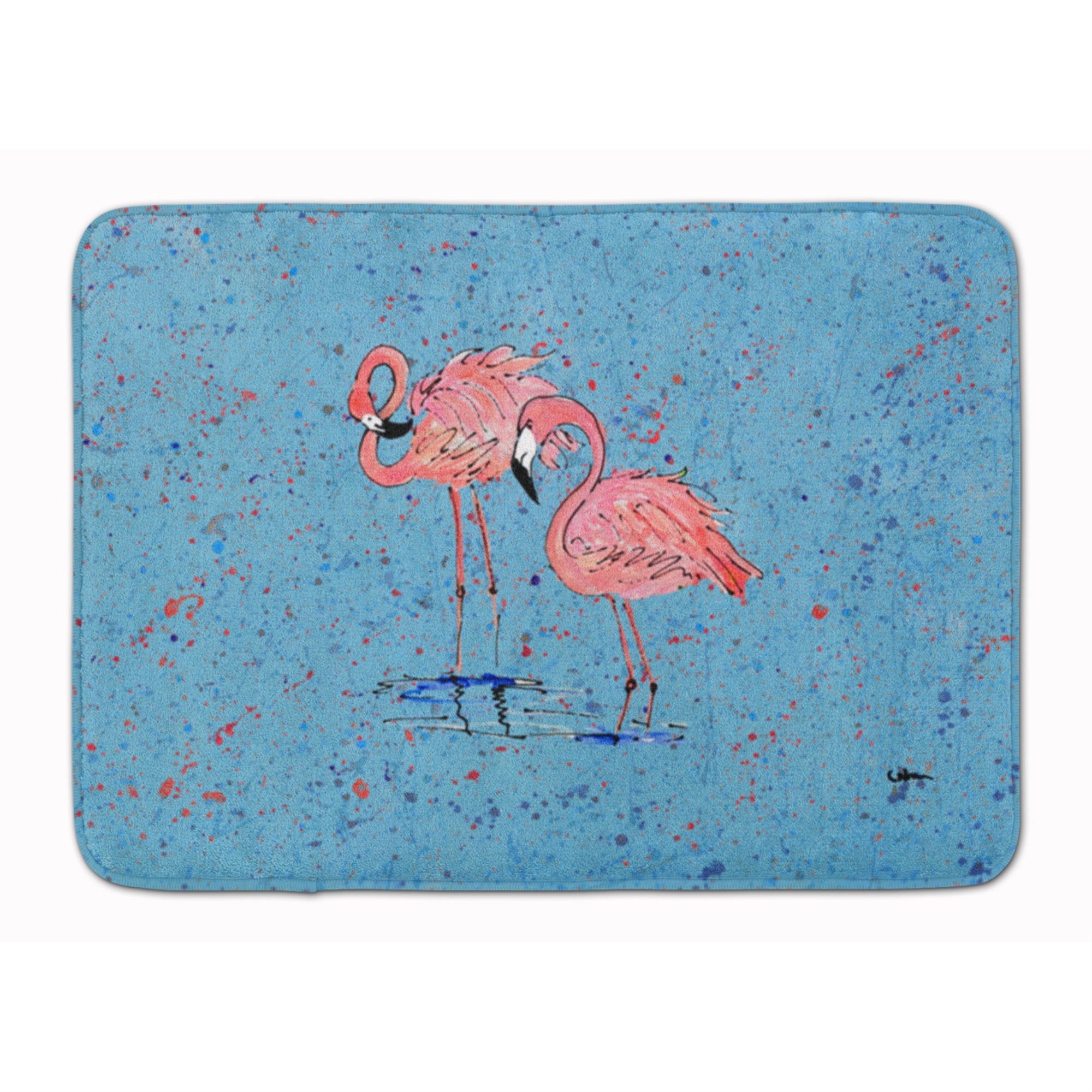 'Caroline'S Treasures Flamingo Floor Mat, 19'''' X 27'''', Multicolor''