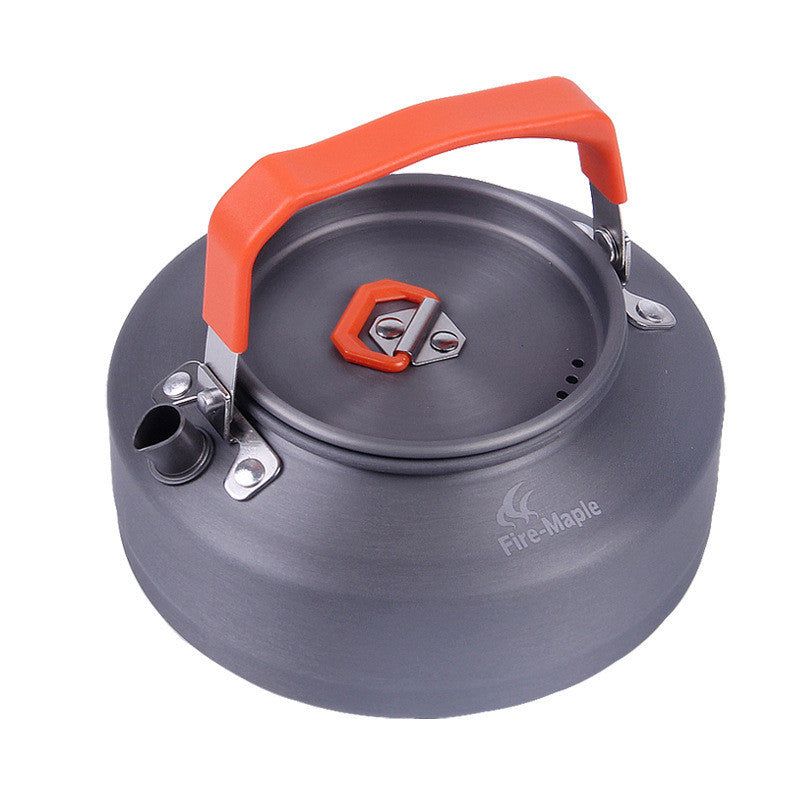 Fashion Simple Color Contrast Aluminum Kettle 0.8L