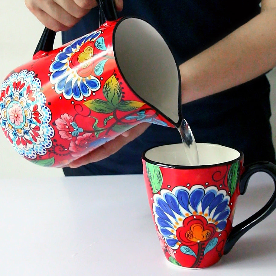 European-style Ceramic Household Large Capacity Kettle