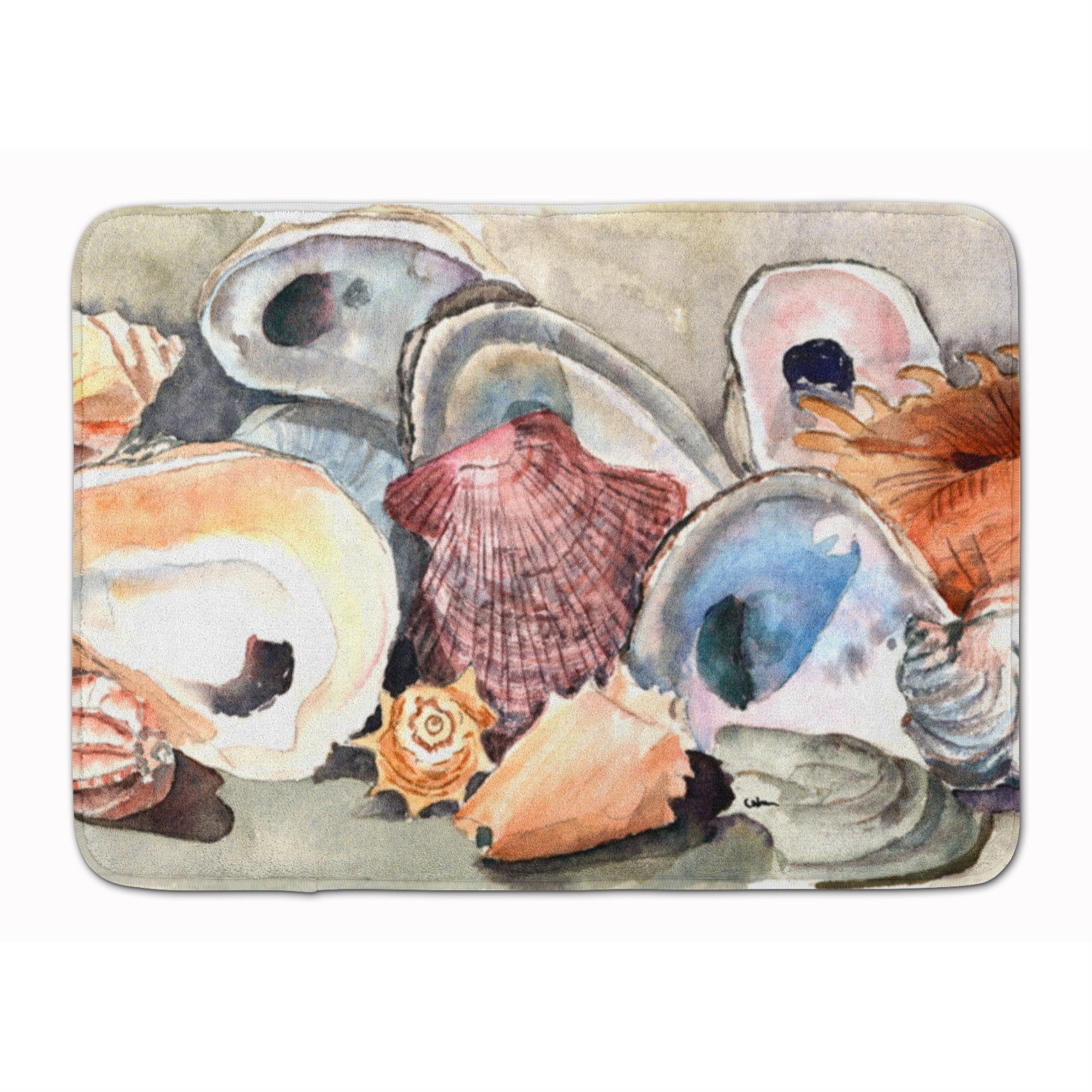 'Caroline'S Treasures Sea Shells Floor Mat, 19'''' X 27'''', Multicolor''