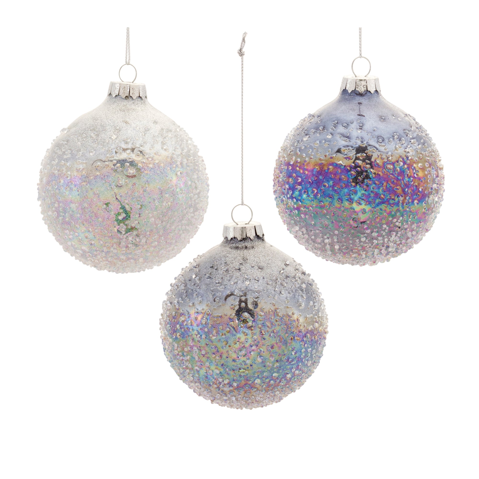 Ball Ornament (Set of 12) 3D Glass