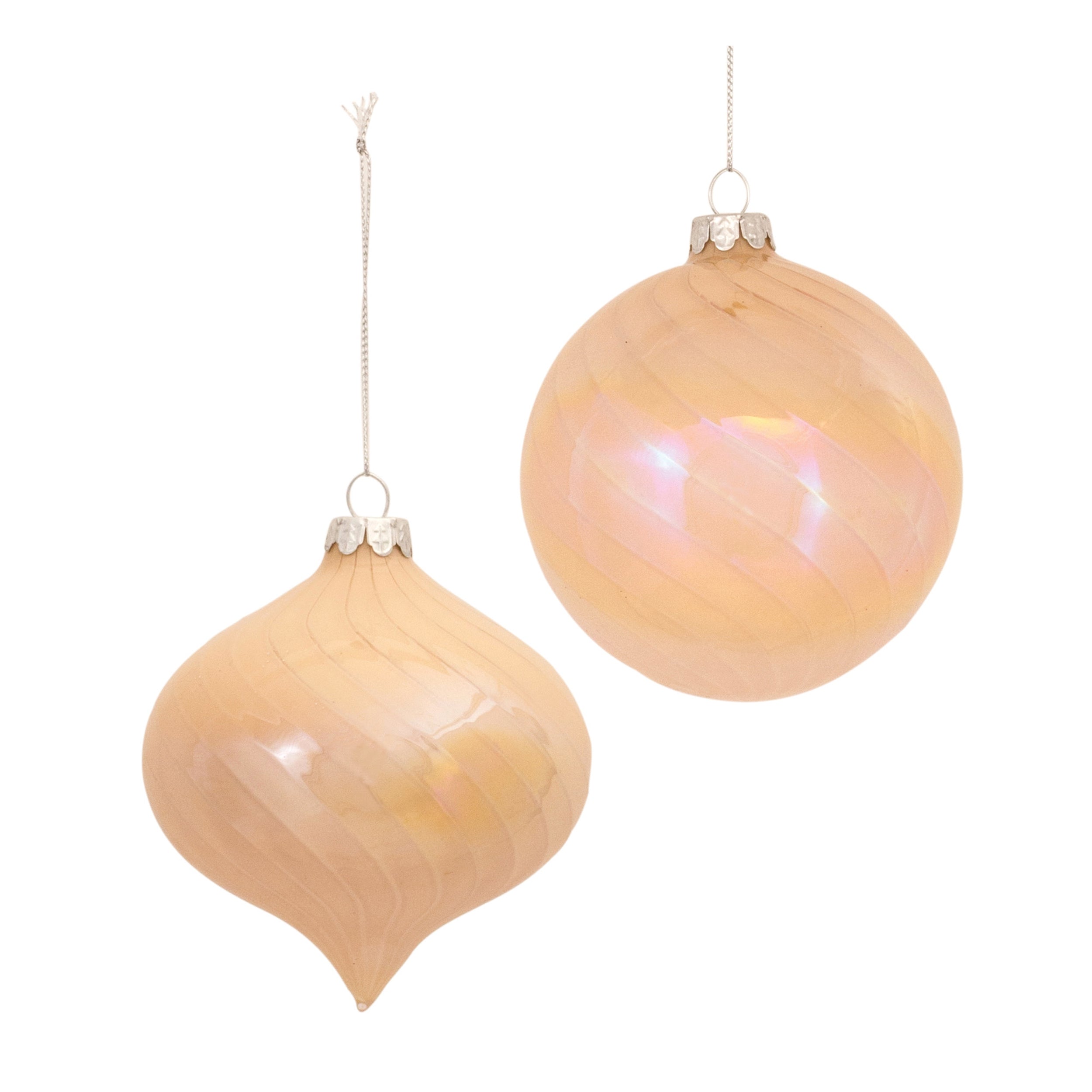 Ornament (Set of 6) 4D Glass