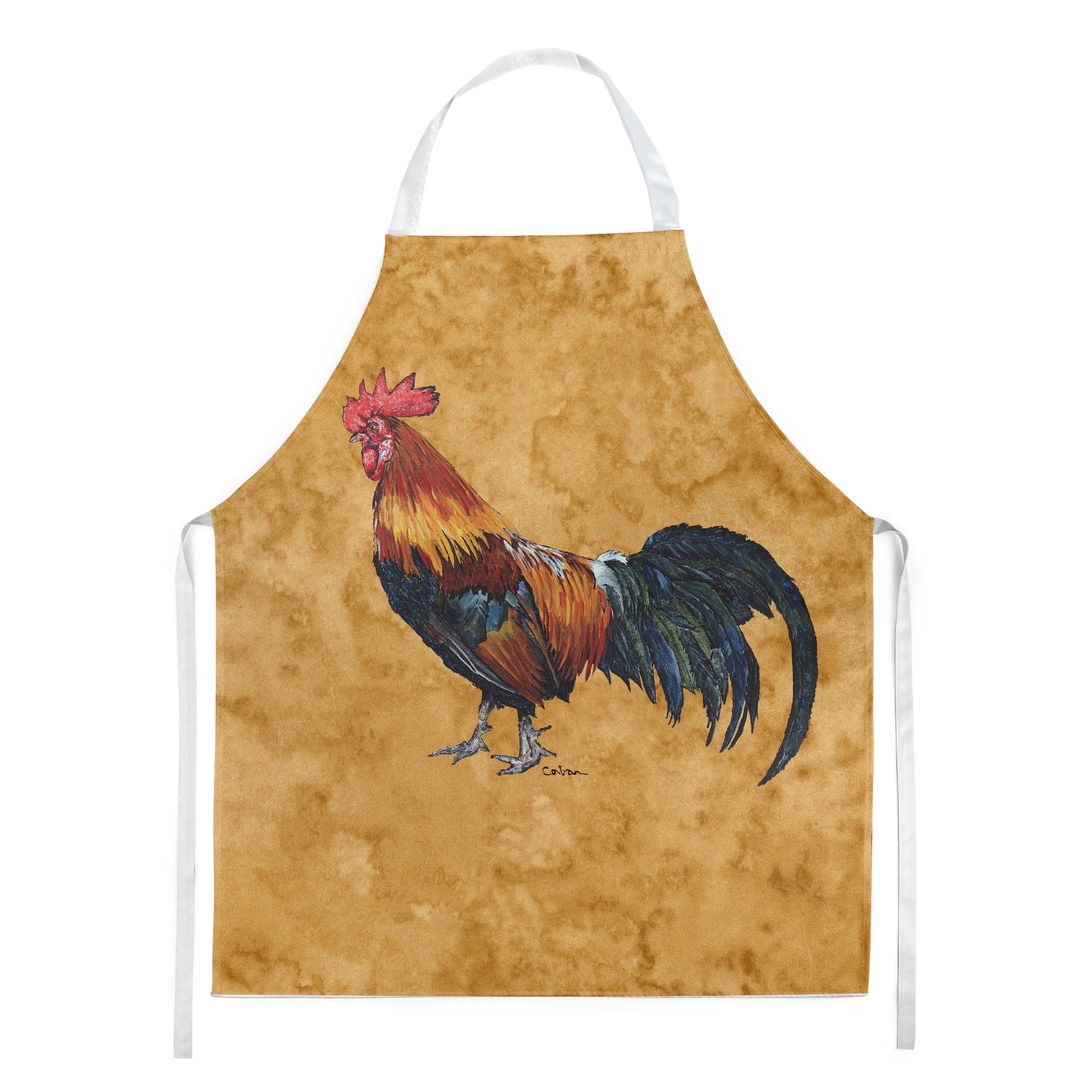'Caroline'S Treasures 8651Apron Rooster Apron, Large, Multicolor''