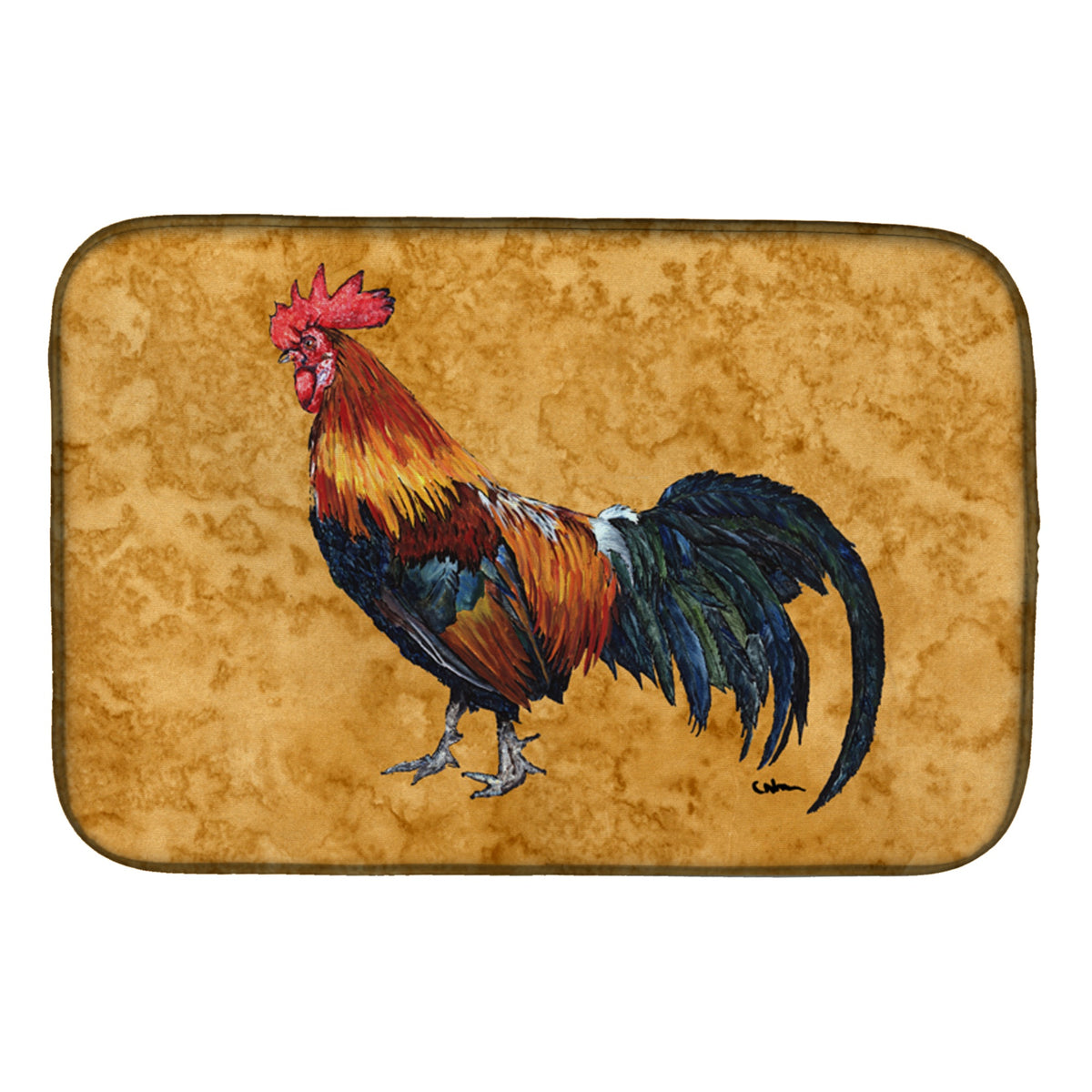 'Caroline'S Treasures 8651Ddm Dish Drying Mat, 14 X 21, Multicolor''