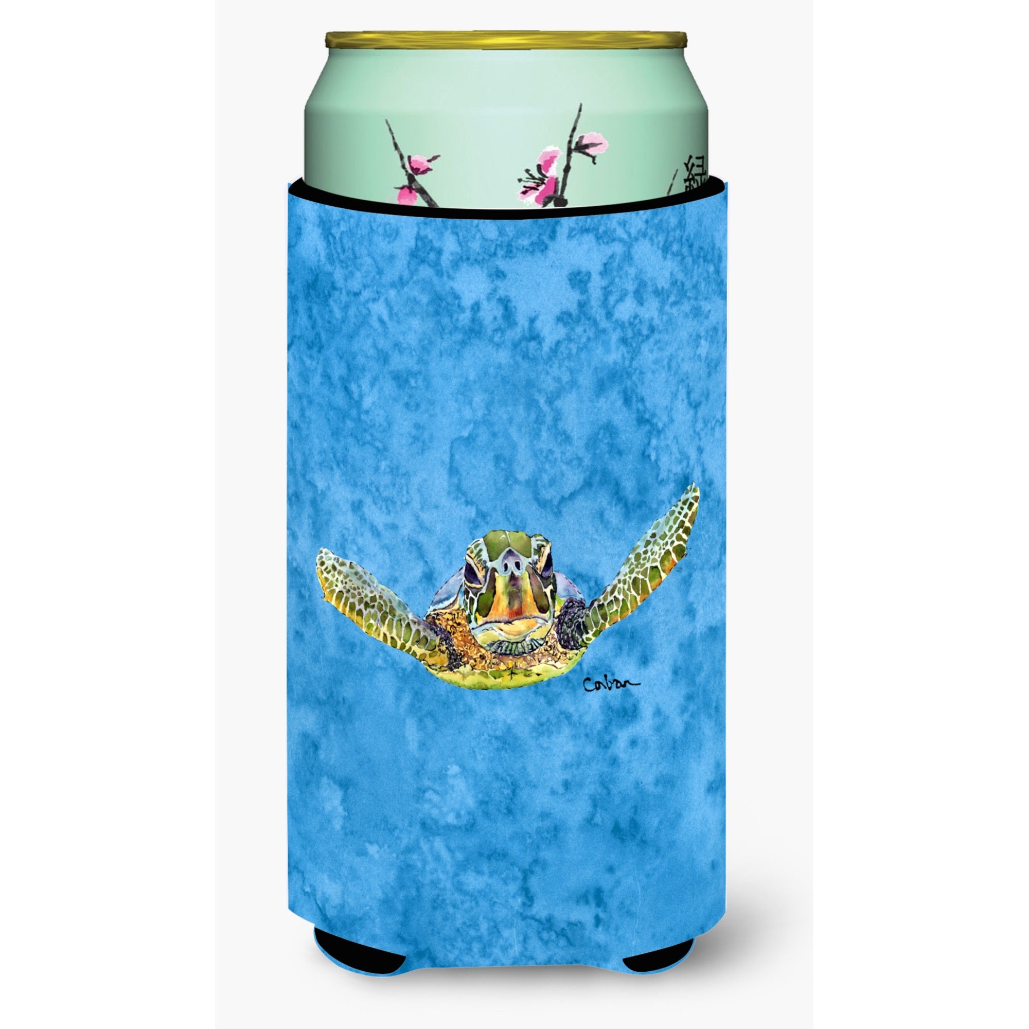 Turtle  Coming At You  Tall Boy Beverage Insulator Beverage Insulator Hugger
