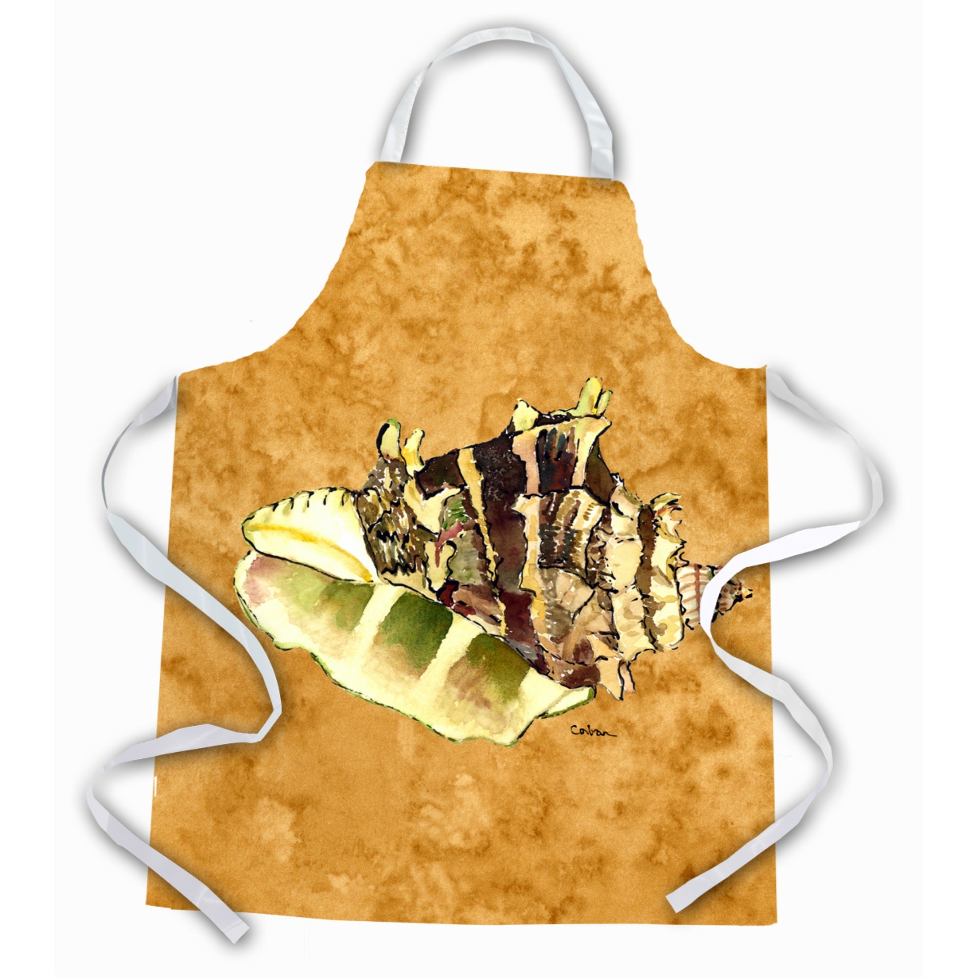 'Caroline'S Treasures 8658Apron Shell Apron, Large, Multicolor''