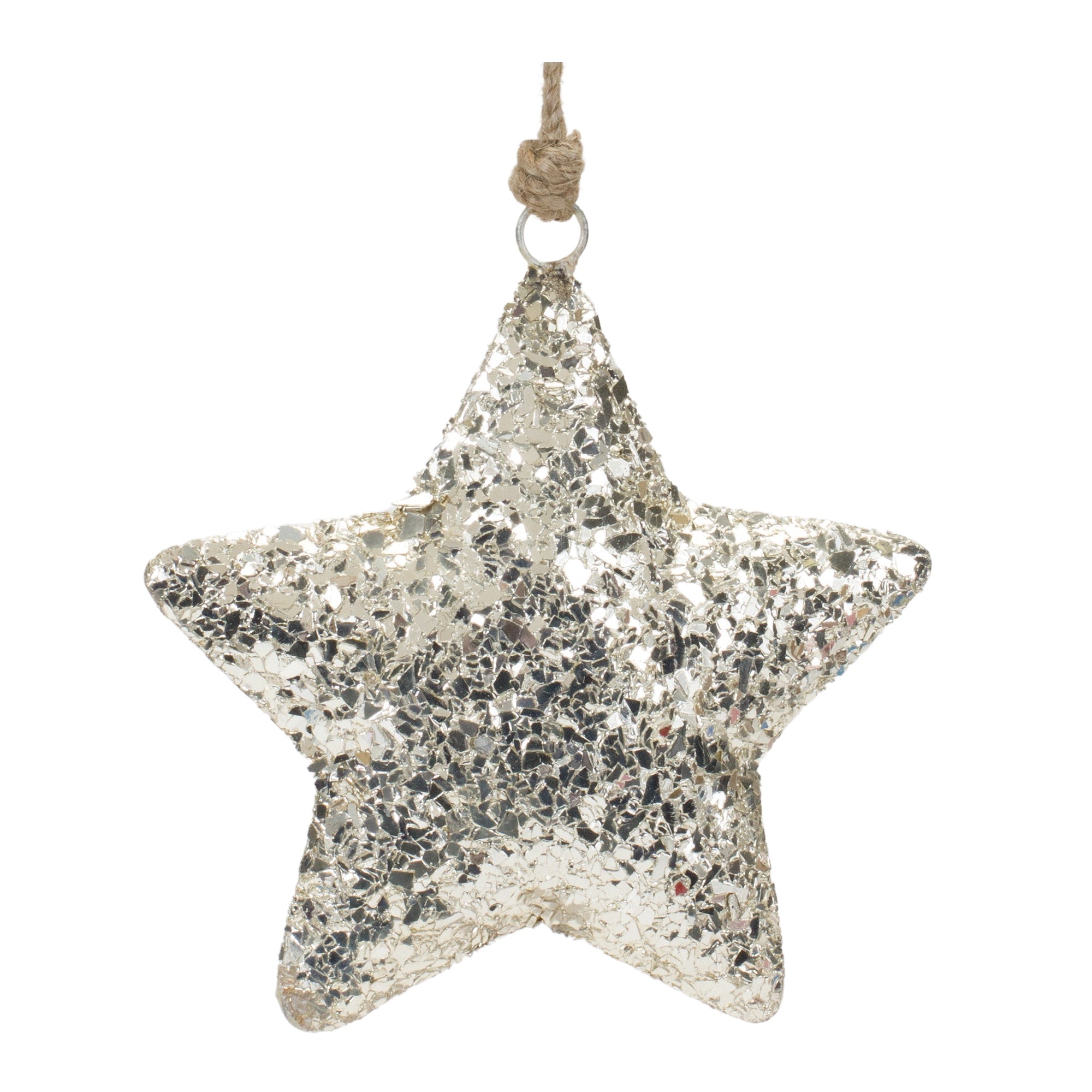 Star Ornament (Set of 4) 6.5H Iron