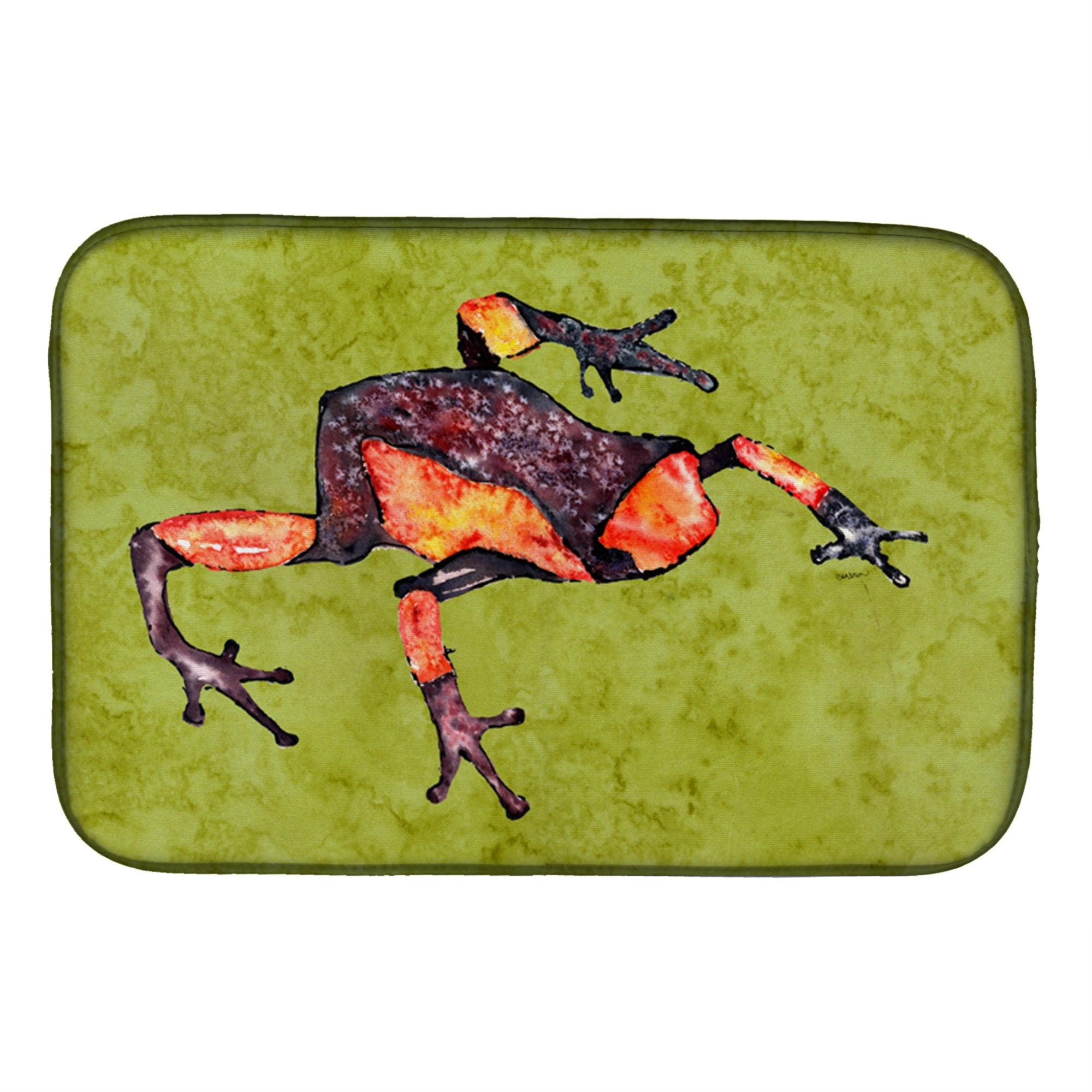 'Caroline'S Treasures Frog Dish Drying Mat, 14'''' X 21'''', Multicolor''
