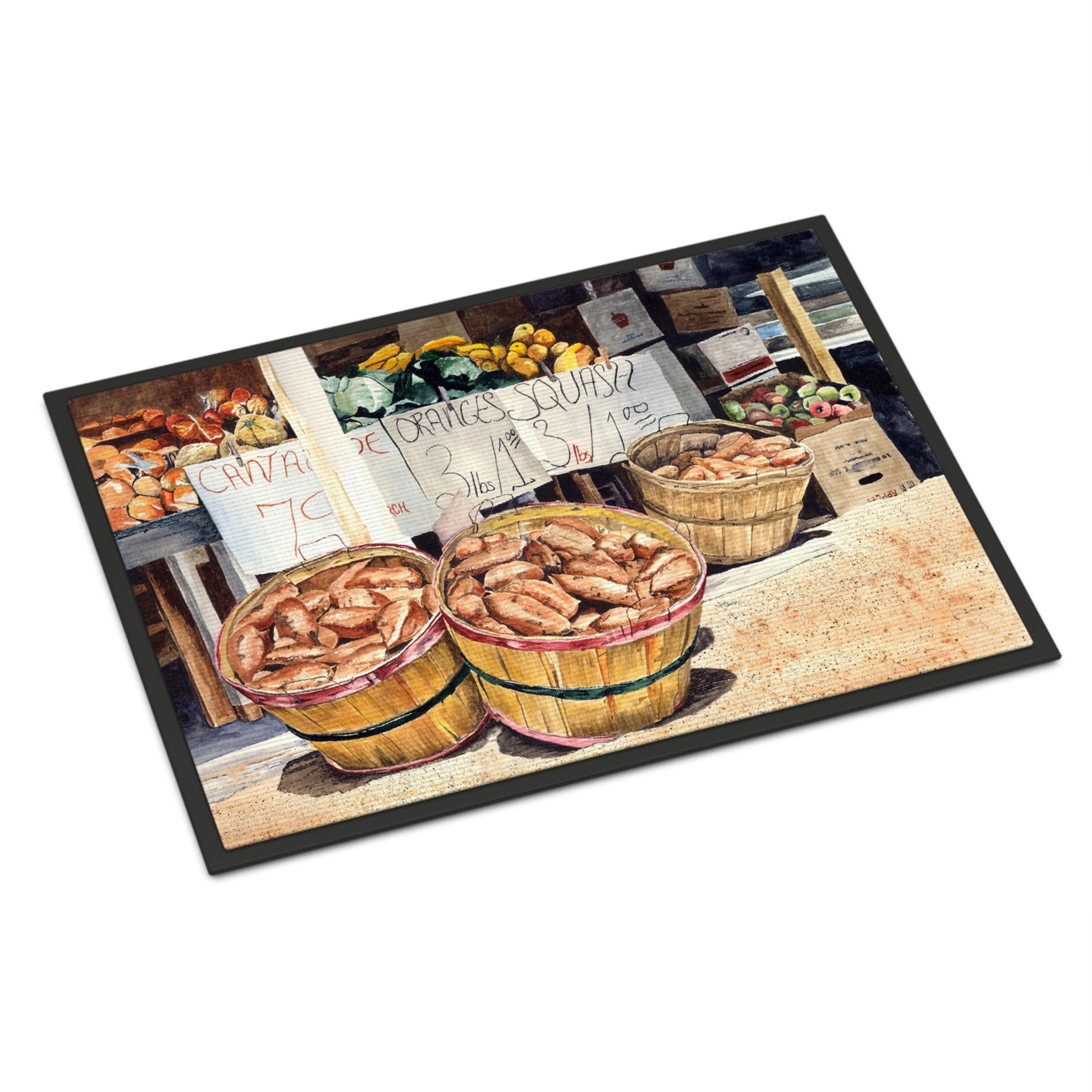 'Caroline'S Treasures 8699Mat Crawfish With Spices And Corn Indoor Or Outdoor Mat, 18 X 27'''', Multicolor''