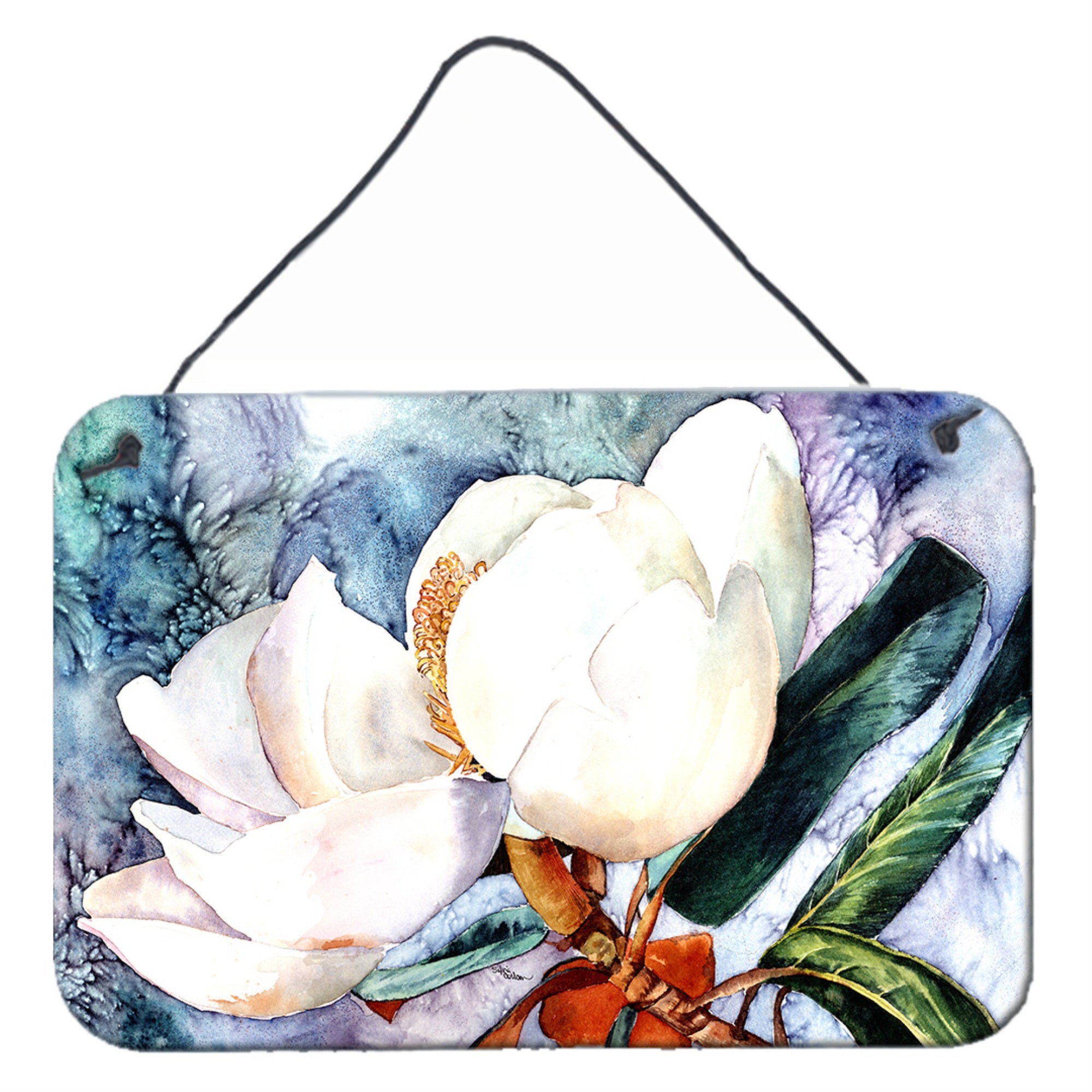 'Caroline'S Treasures 8701Ds812 Magnolia Wall Or Door Hanging Prints, 8 X 12'''', Multicolor''