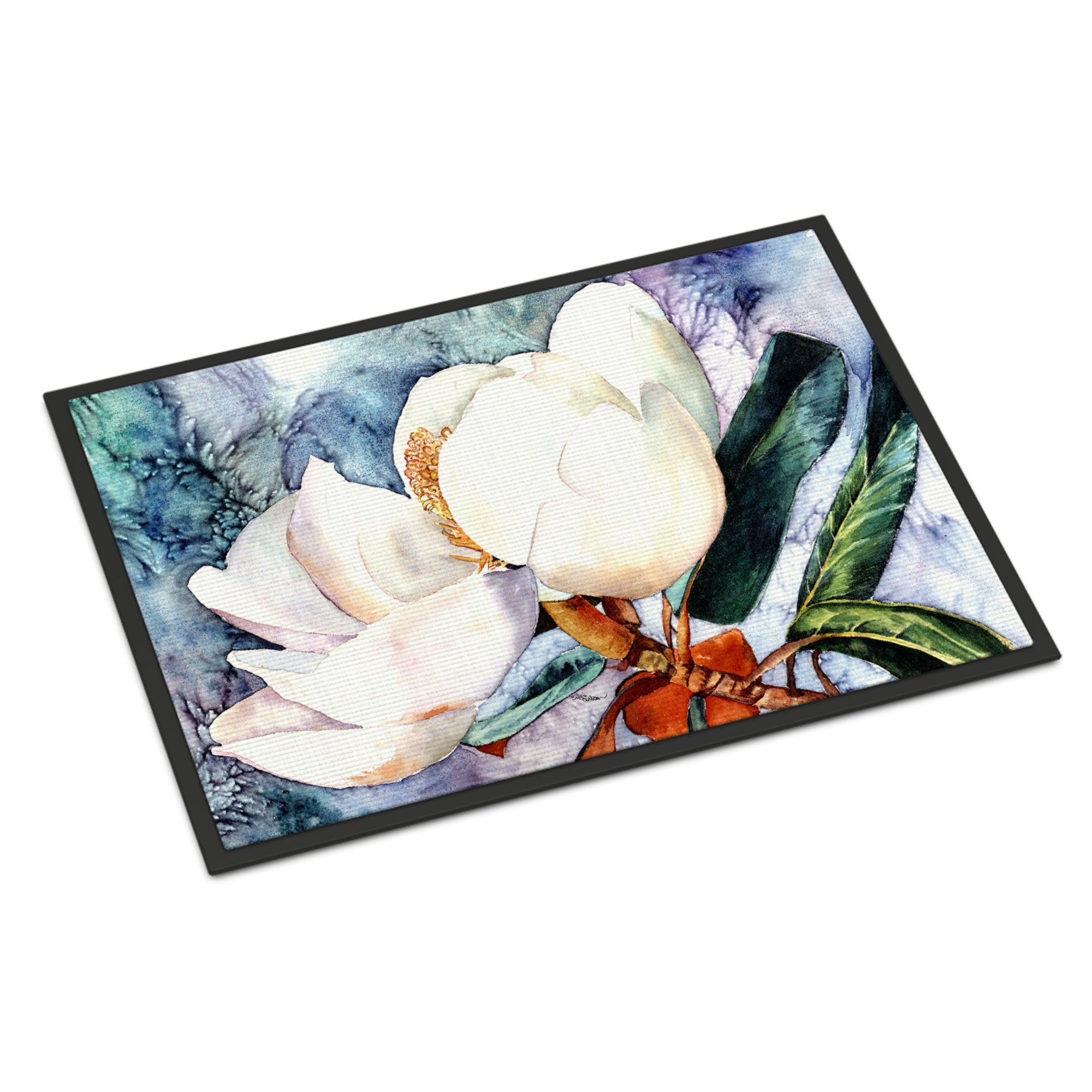 'Caroline'S Treasures 8701Mat Magnolia Indoor Or Outdoor Mat, 18 X 27'''', Multicolor''