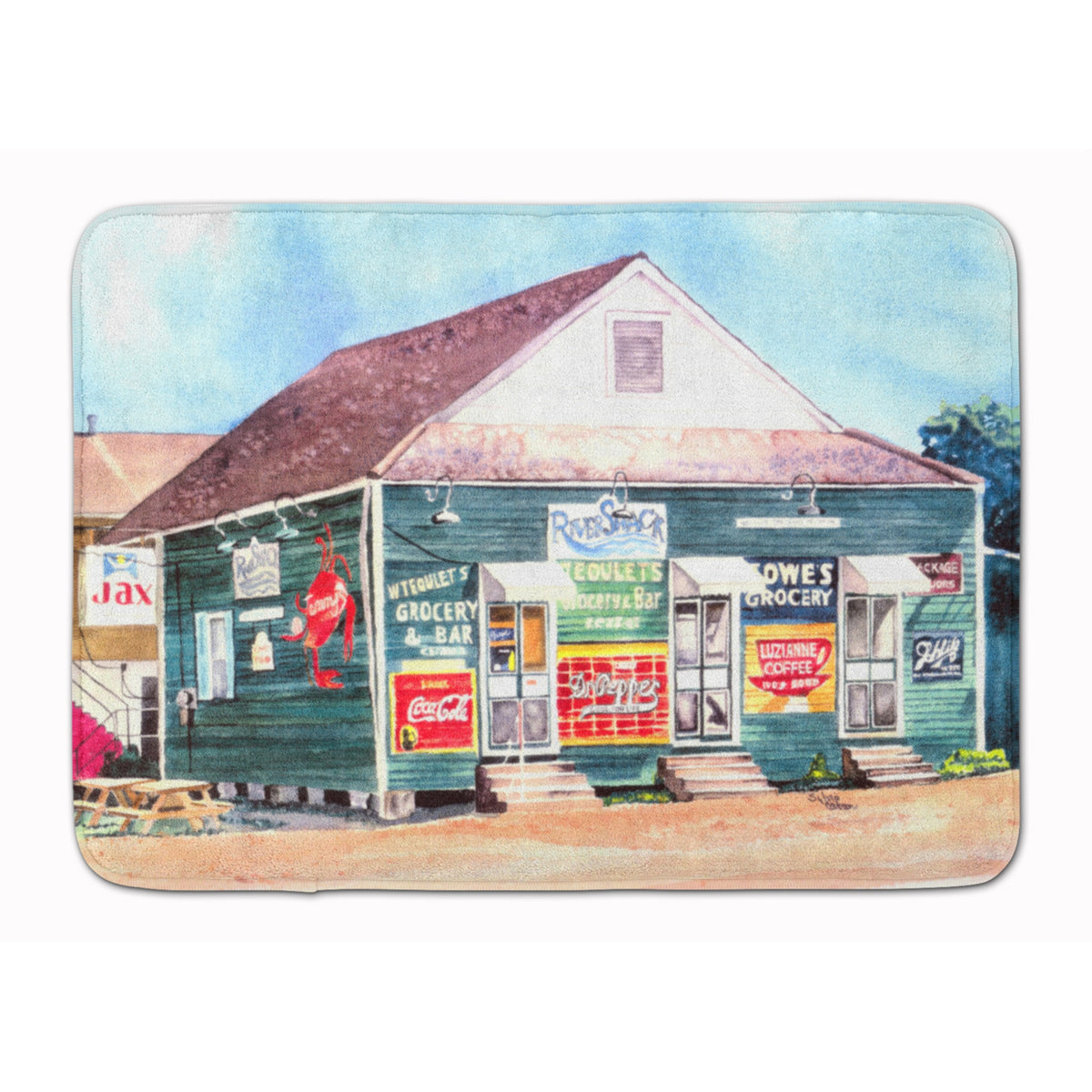 'Caroline'S Treasures Rivershack Floor Mat, 19'''' X 27'''', Multicolor''