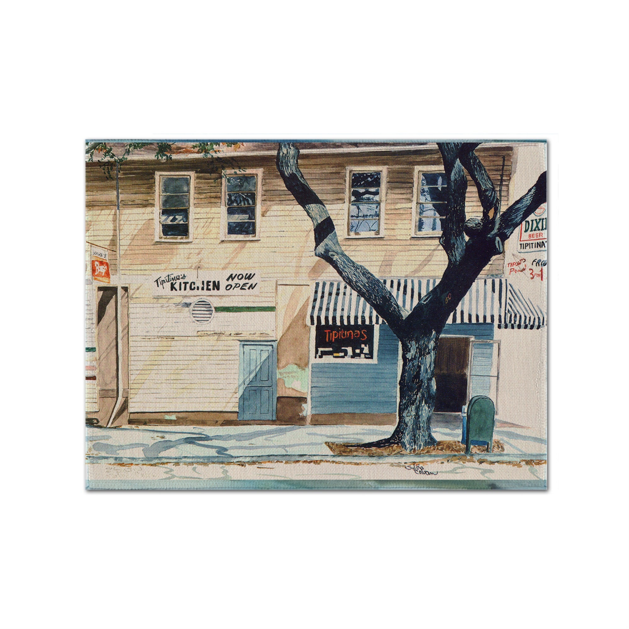 'Caroline'S Treasures 8705Plmt Tipitina'S Fabric Placemat, Multicolor''