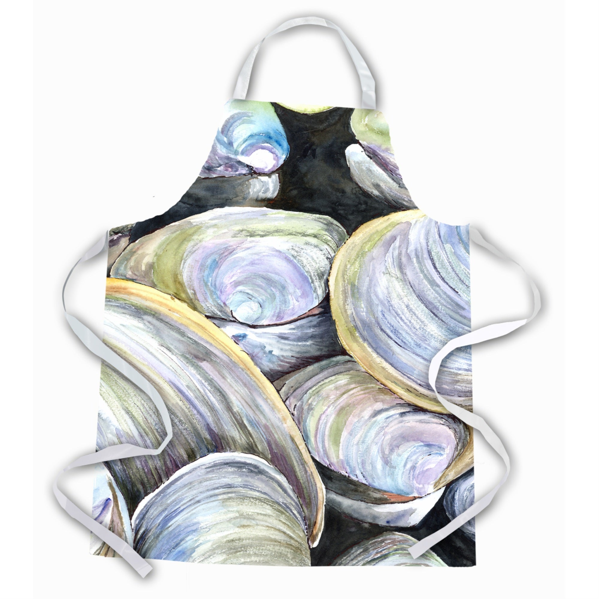 'Caroline'S Treasures 8714Apron Clam Quahog Apron, Large, Multicolor''