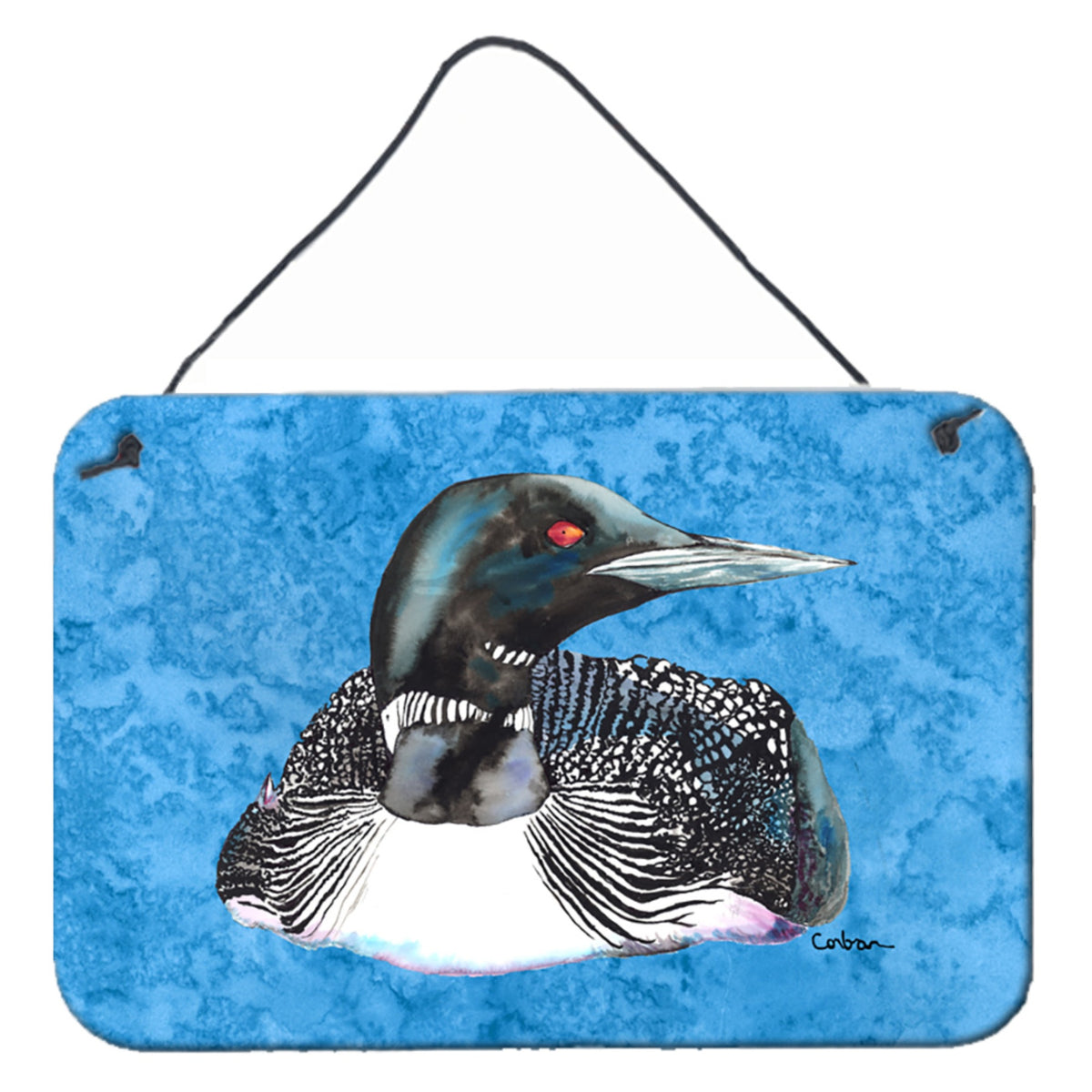 'Caroline'S Treasures Loon Aluminum Metal Wall Or Door Hanging Prints, 8 X 12''''''